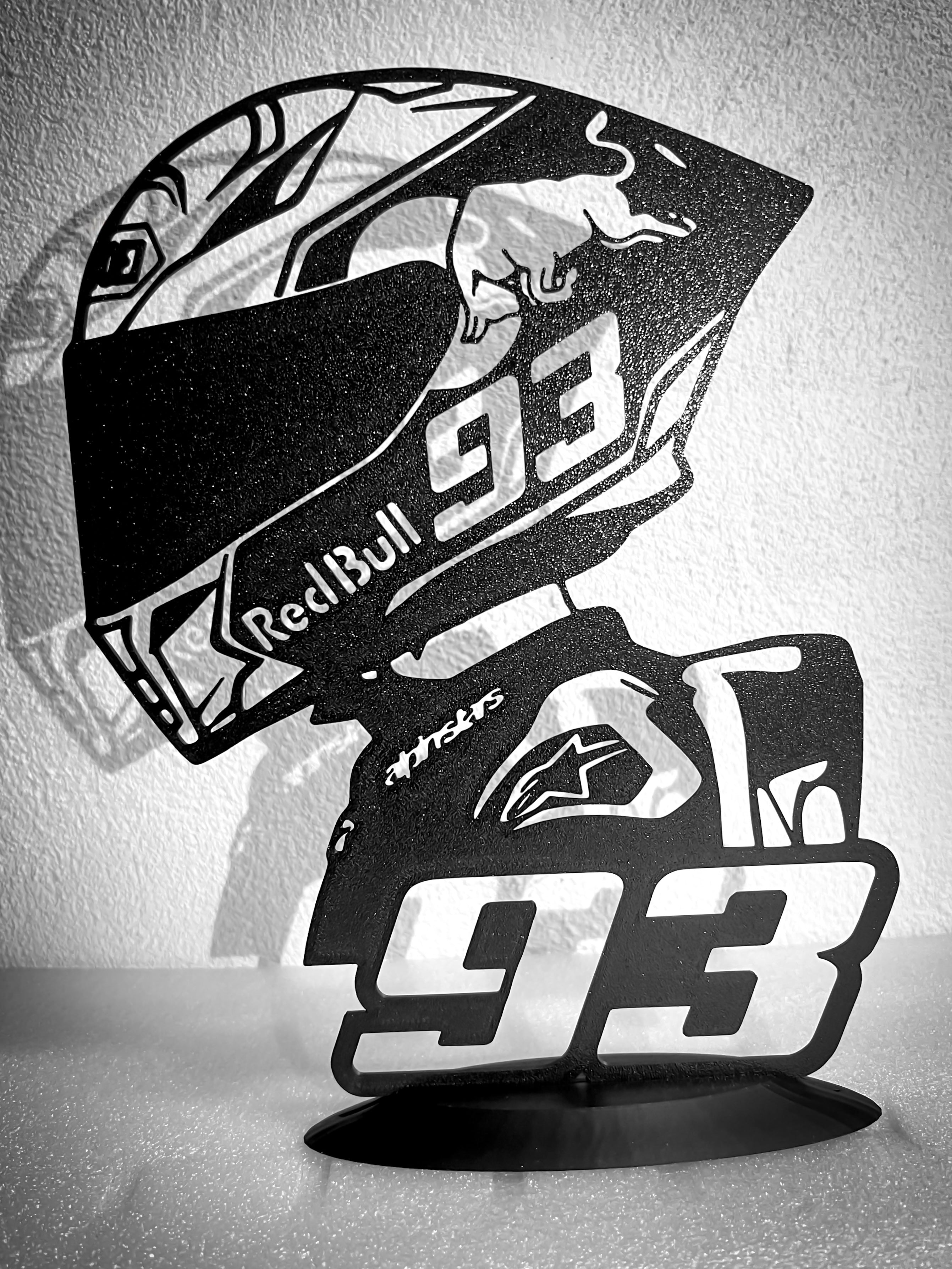 Silhouette da esposizione Marc Marquez - MOTOGP