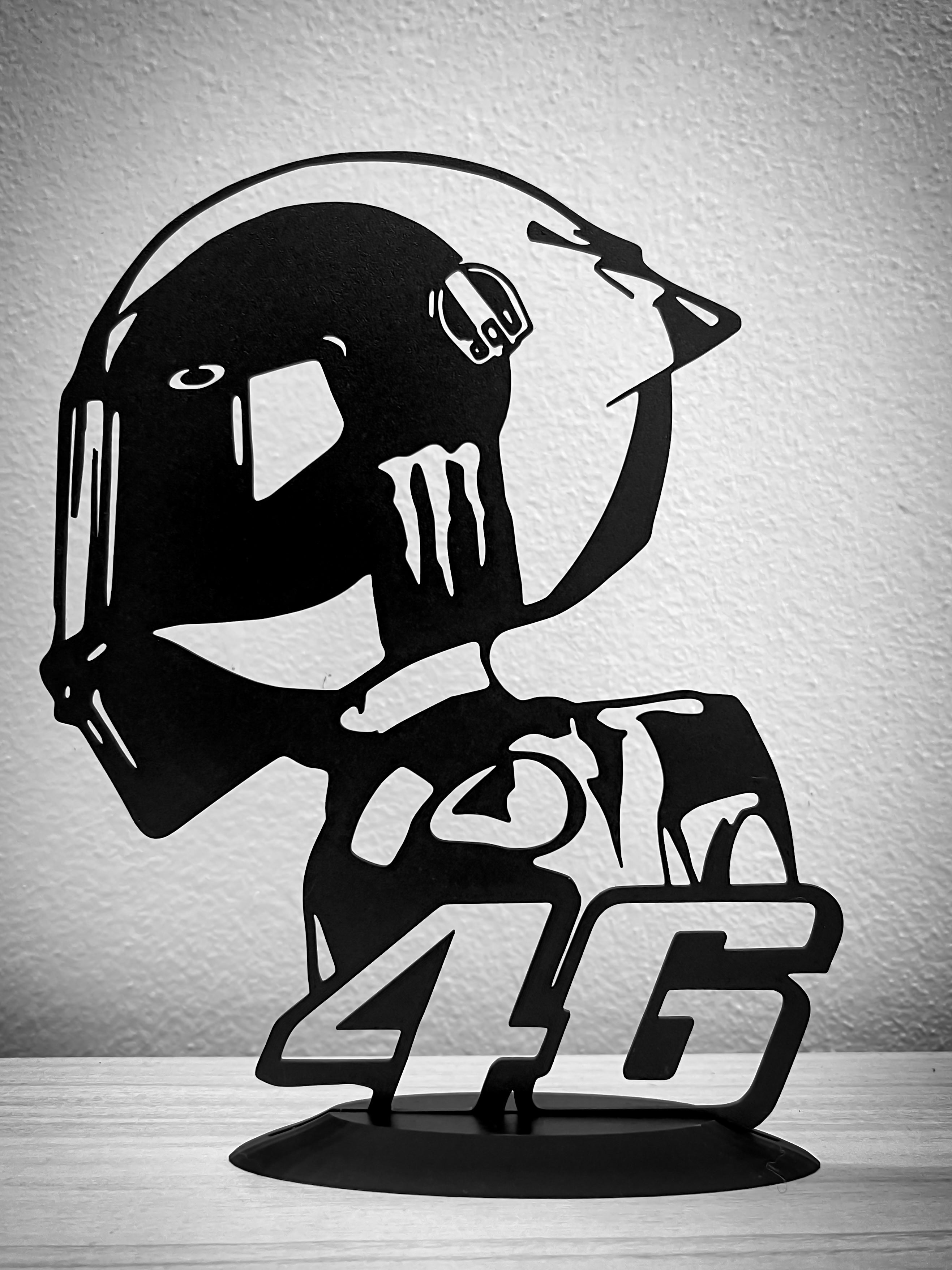 Silhouette da esposizione Valentino Rossi - MOTOGP