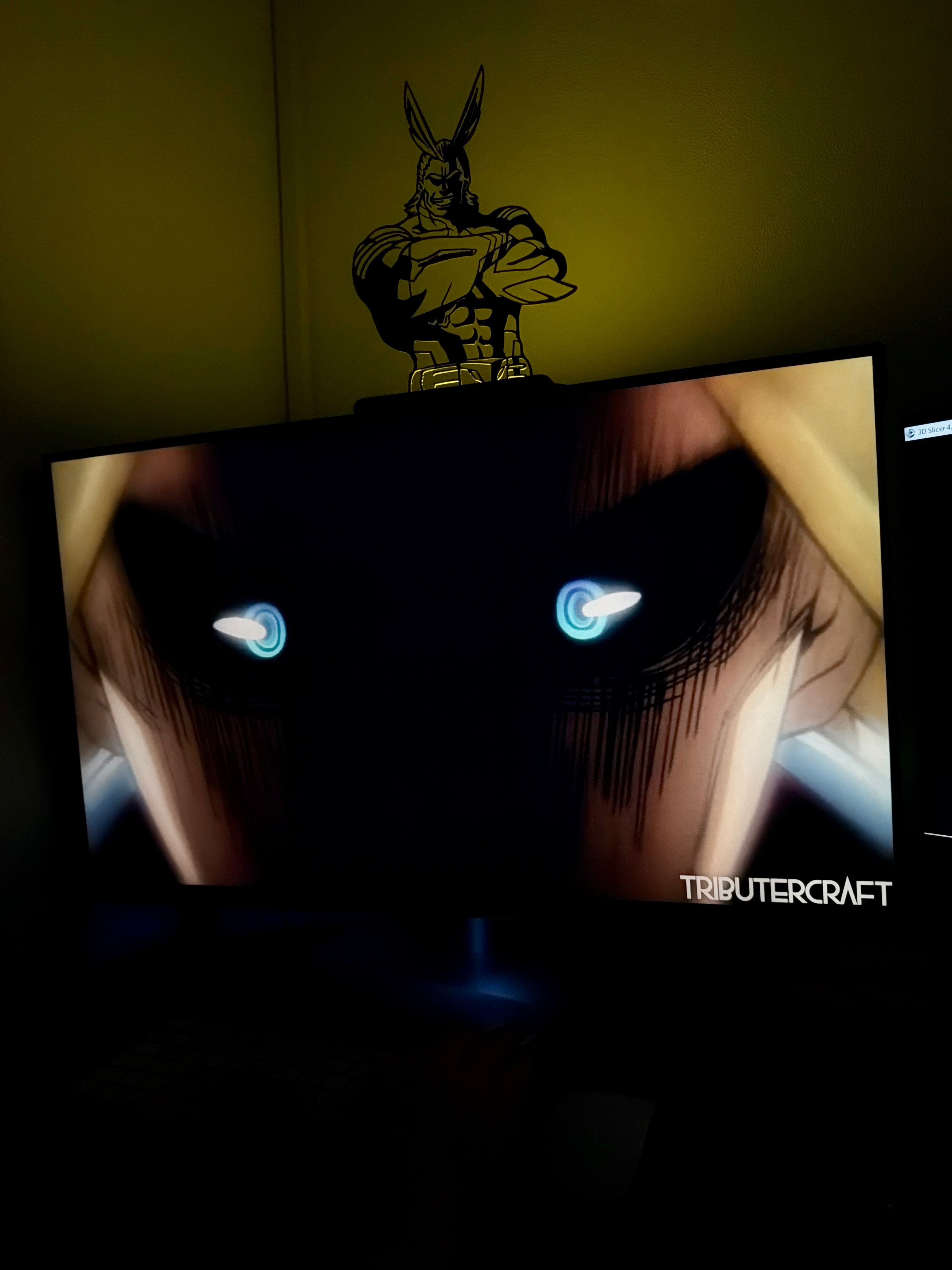 Lampada da esposizione con LED All Might - My Hero Academia