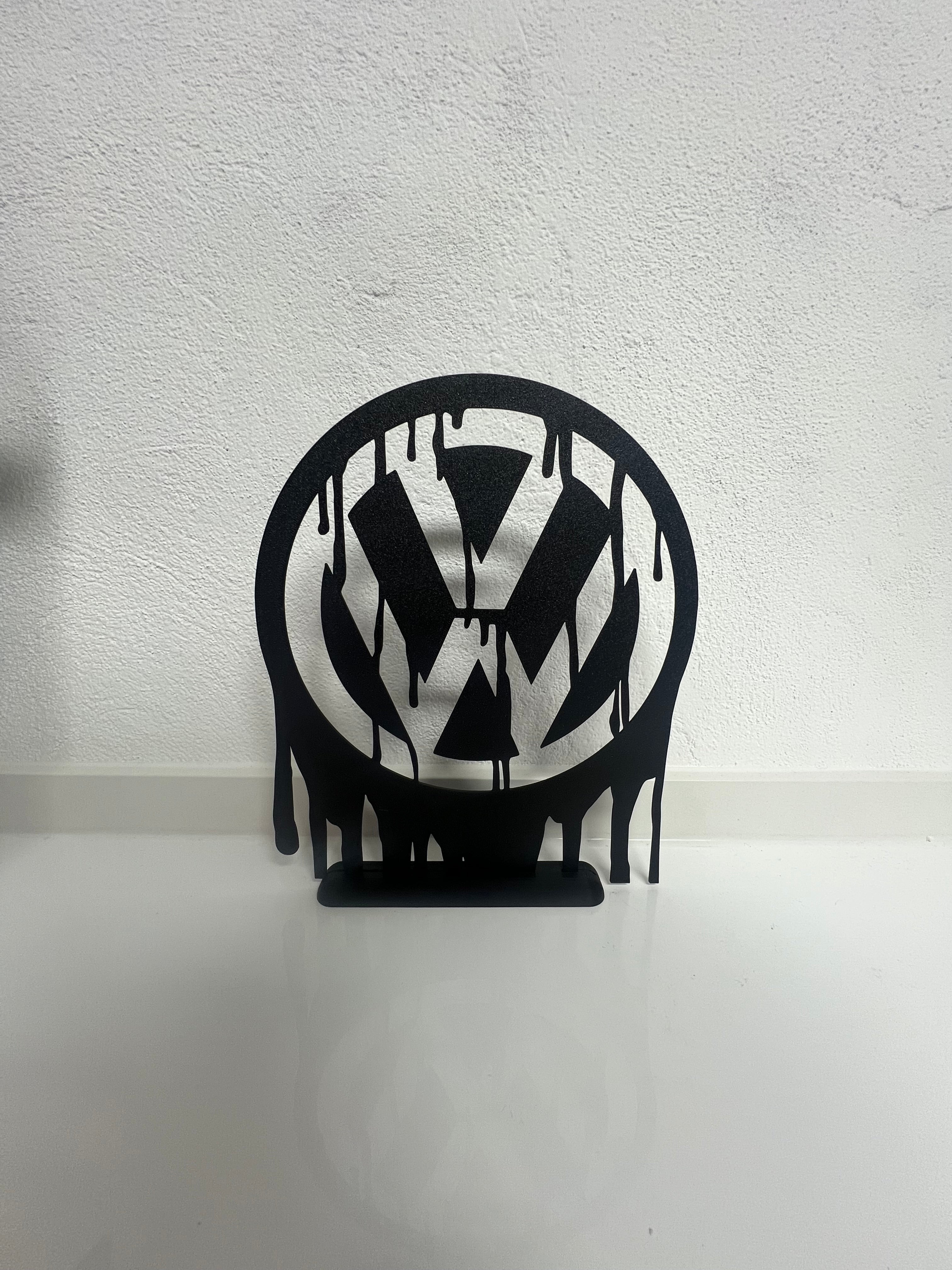 Silhouette da esposizione logo Volkswagen