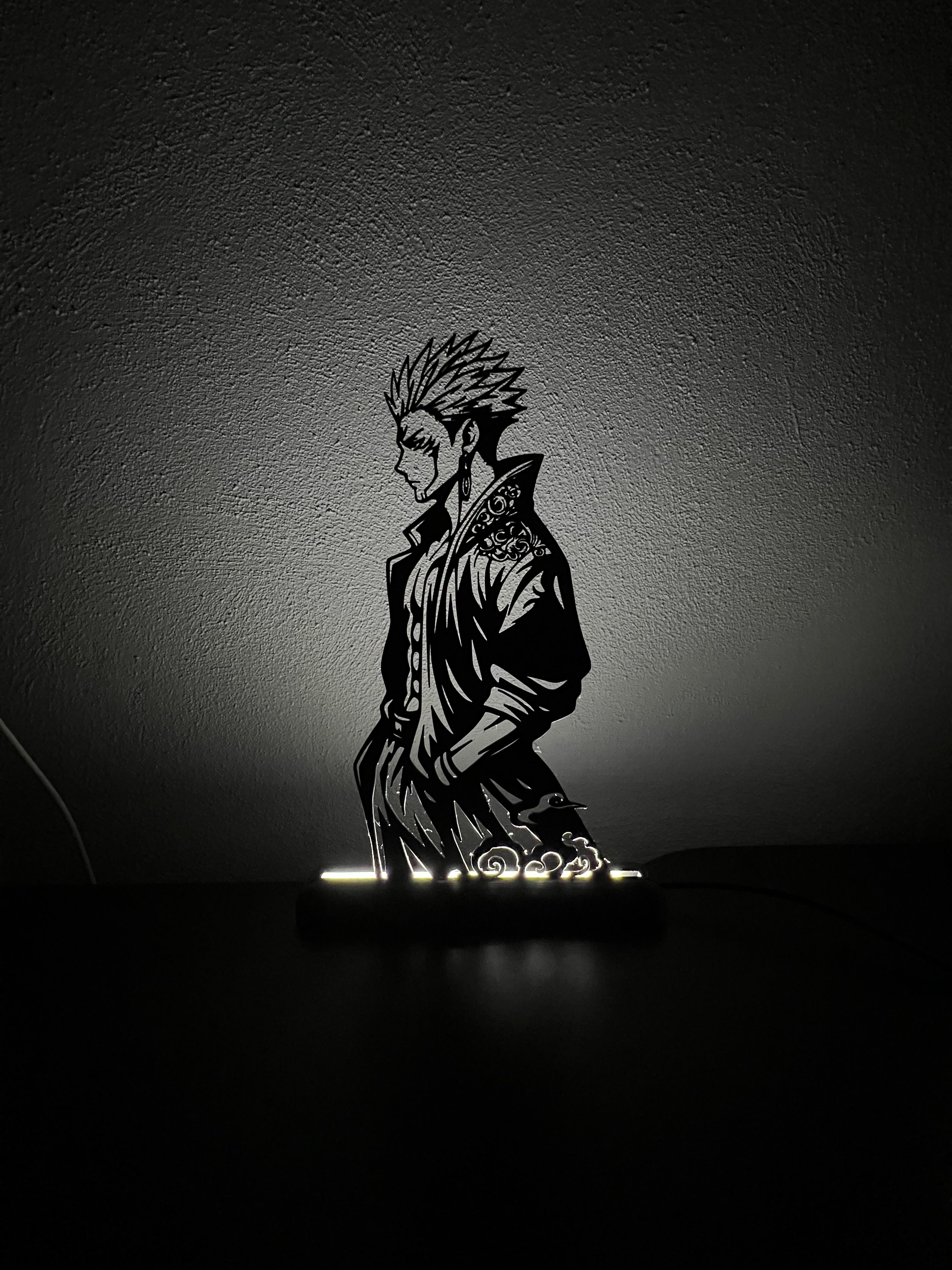 Lampada da esposizione con LED Sukuna - Jujutsu Kaisen