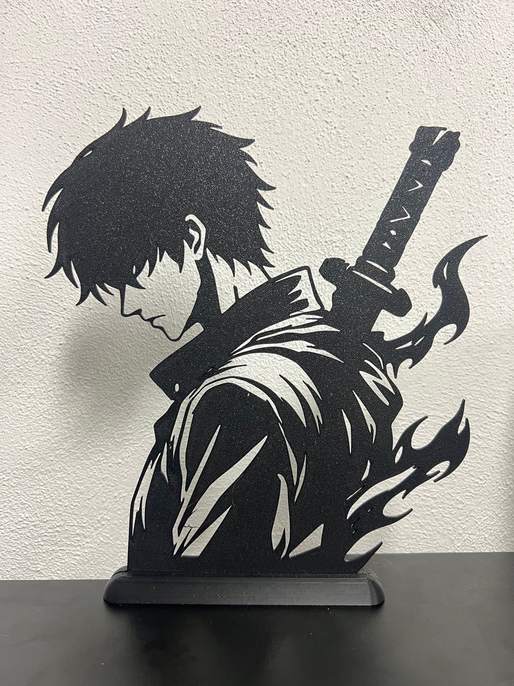 Silhouette da esposizione Solo Leveling