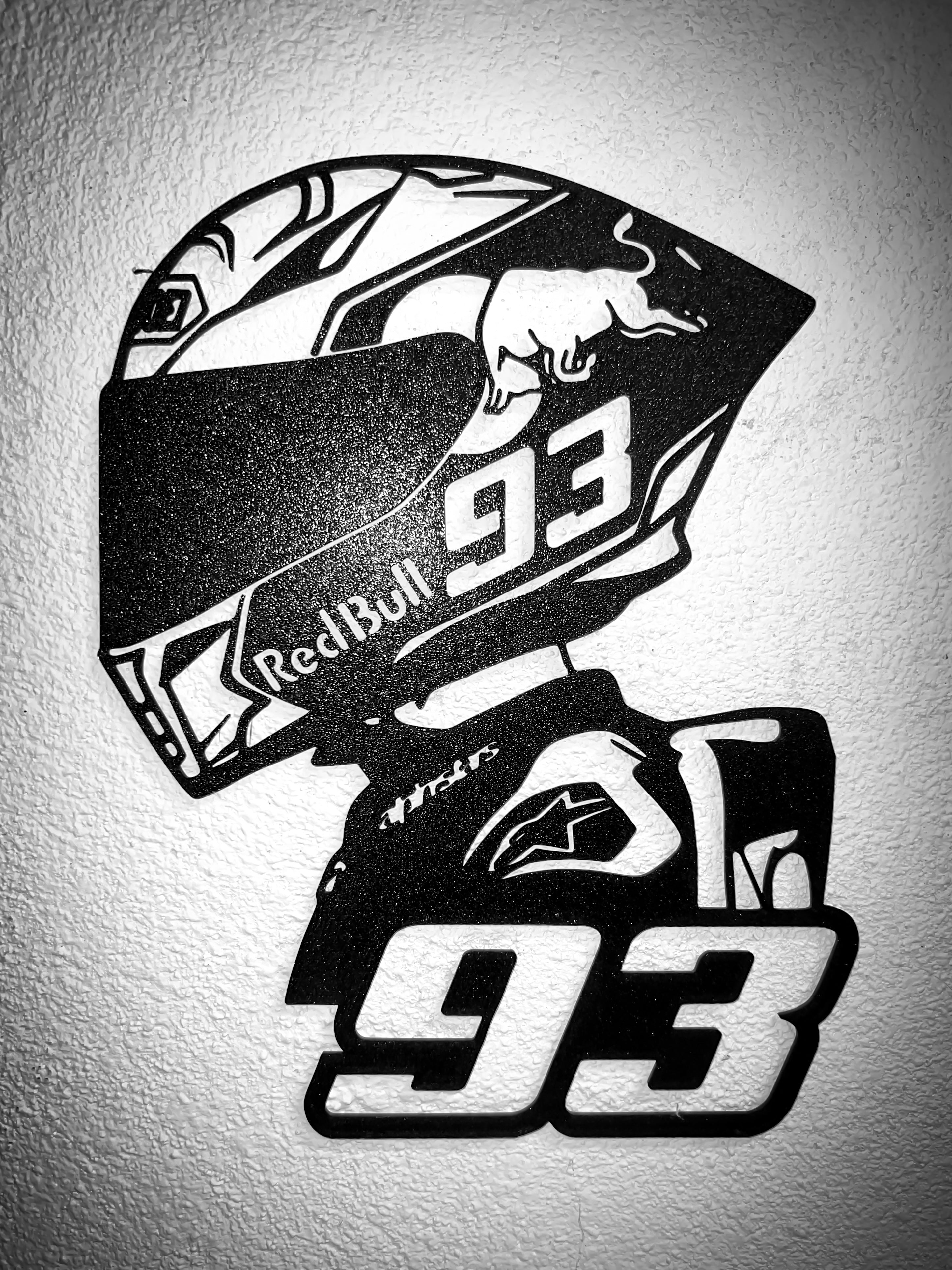 Silhouette Marc Marquez