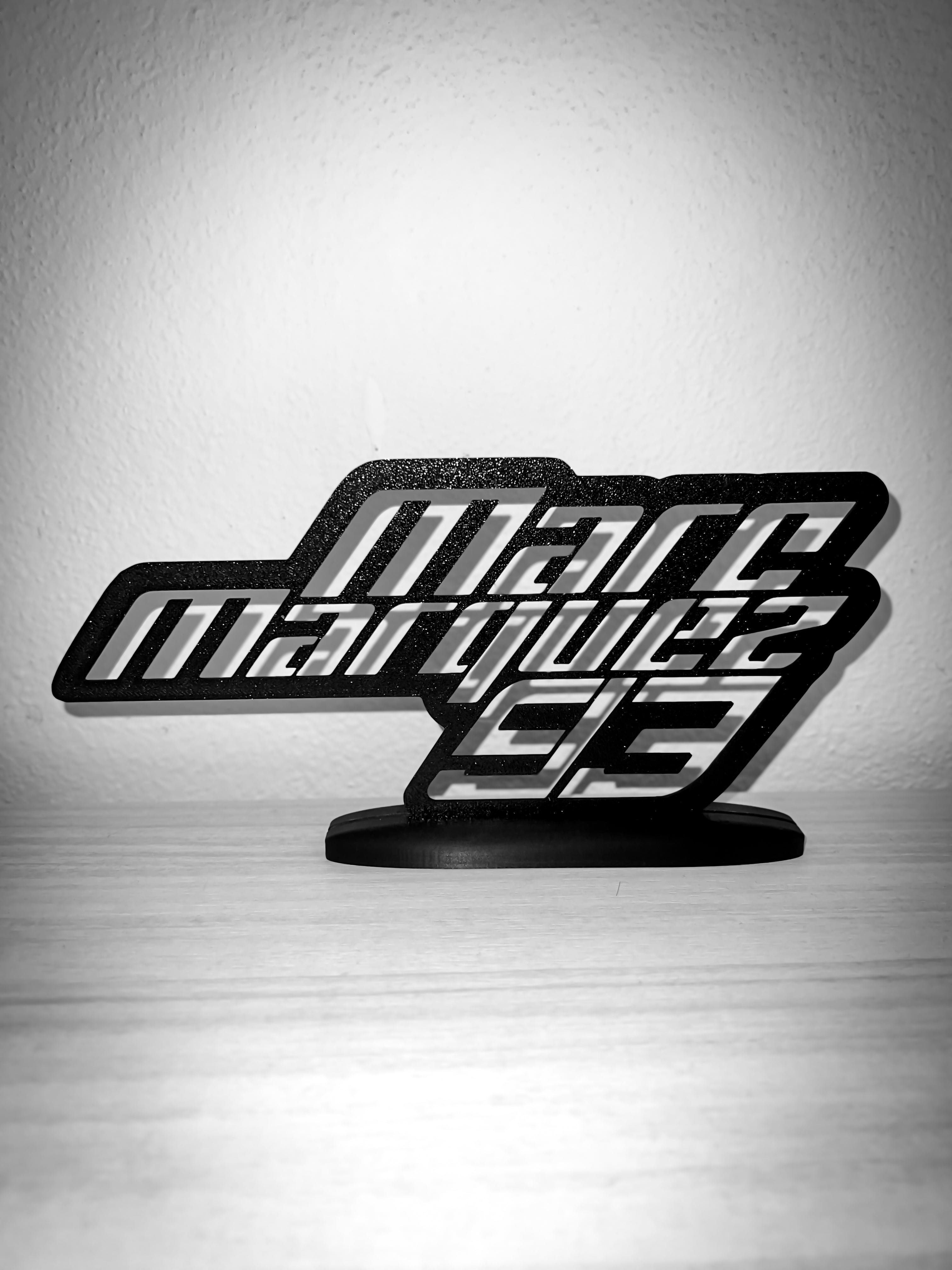 Silhouette da esposizione Marc Marquez - MOTOGP