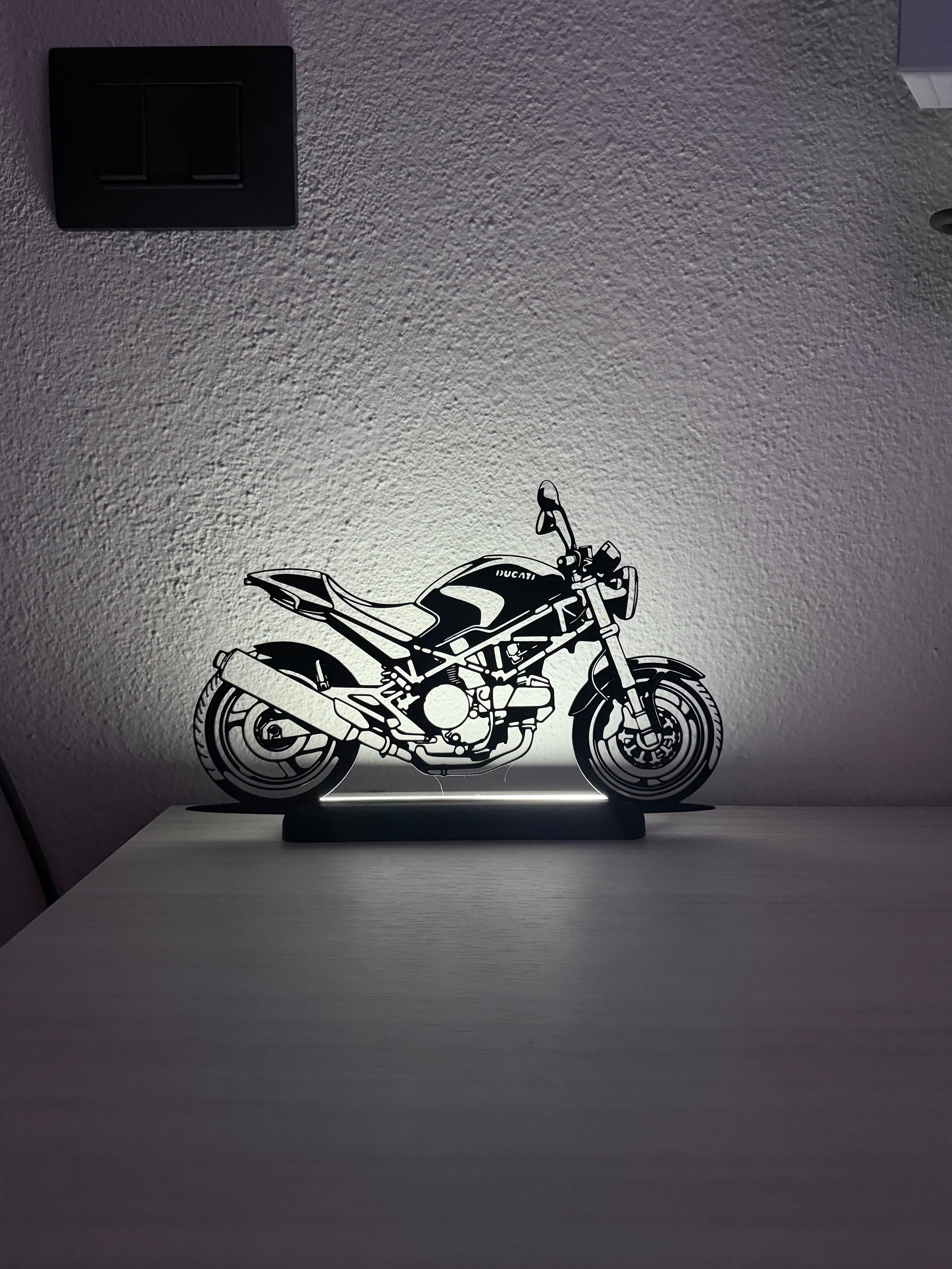 Lampada da esposizione con LED Ducati Monster 800 2003 - 2005
