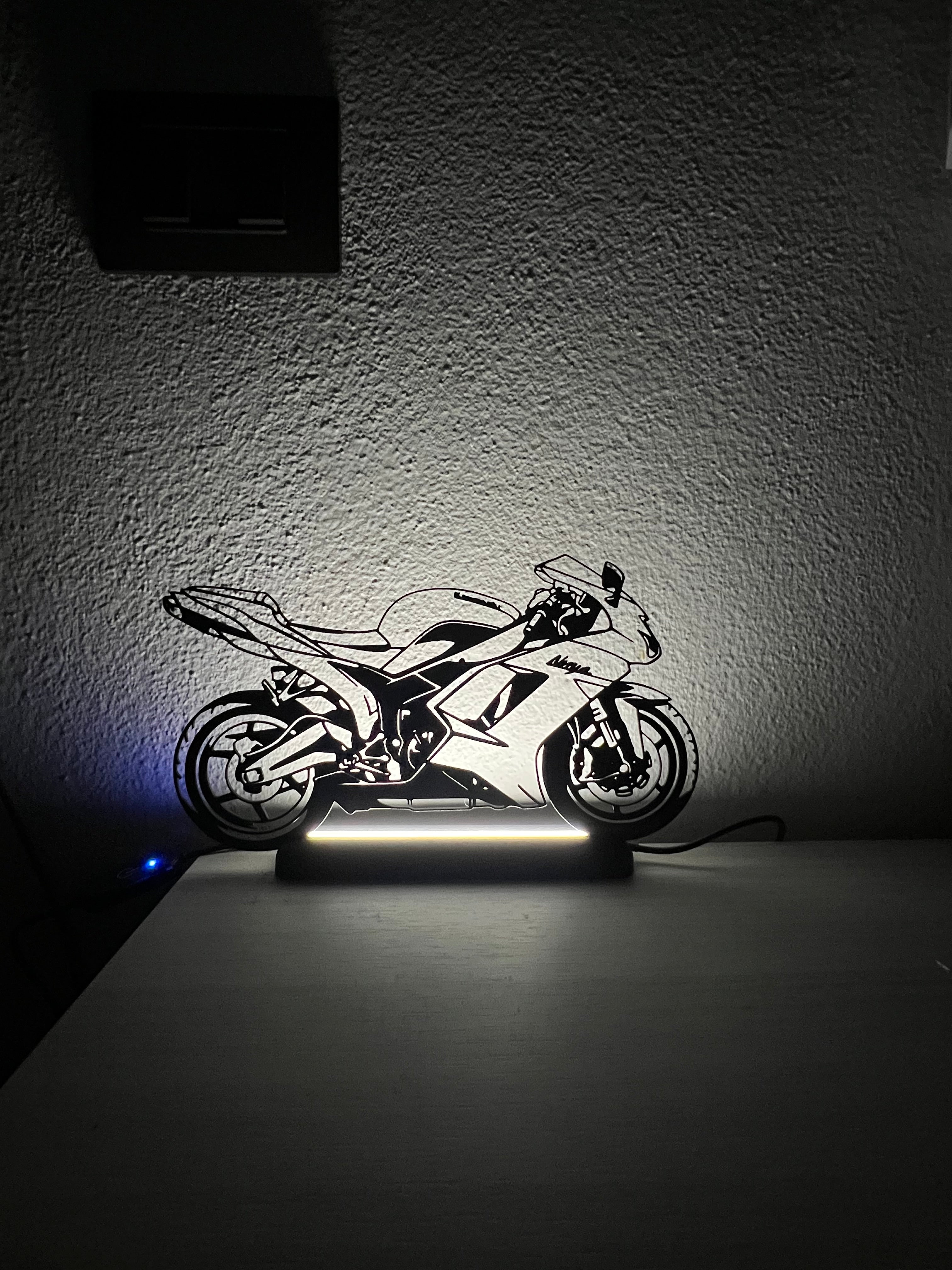 Lampada da esposizione con LED Kawasaki ninja Zx6r 2007-2008
