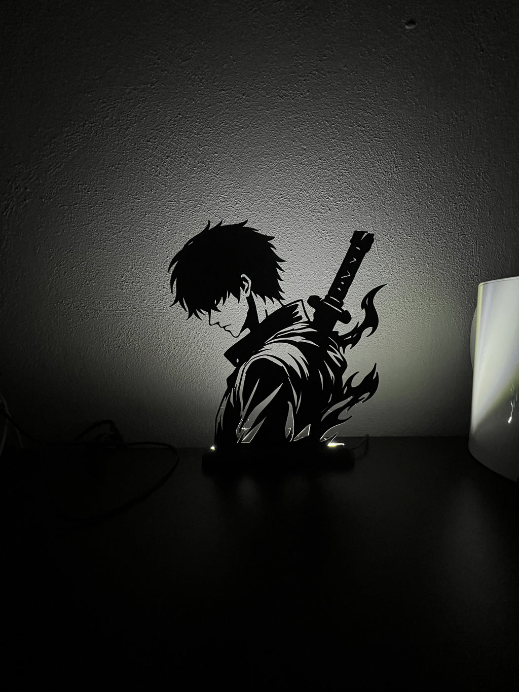 Lampada da esposizione con LED Solo Leveling