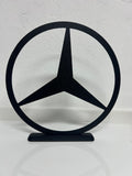 Silhouette da esposizione logo Mercedes