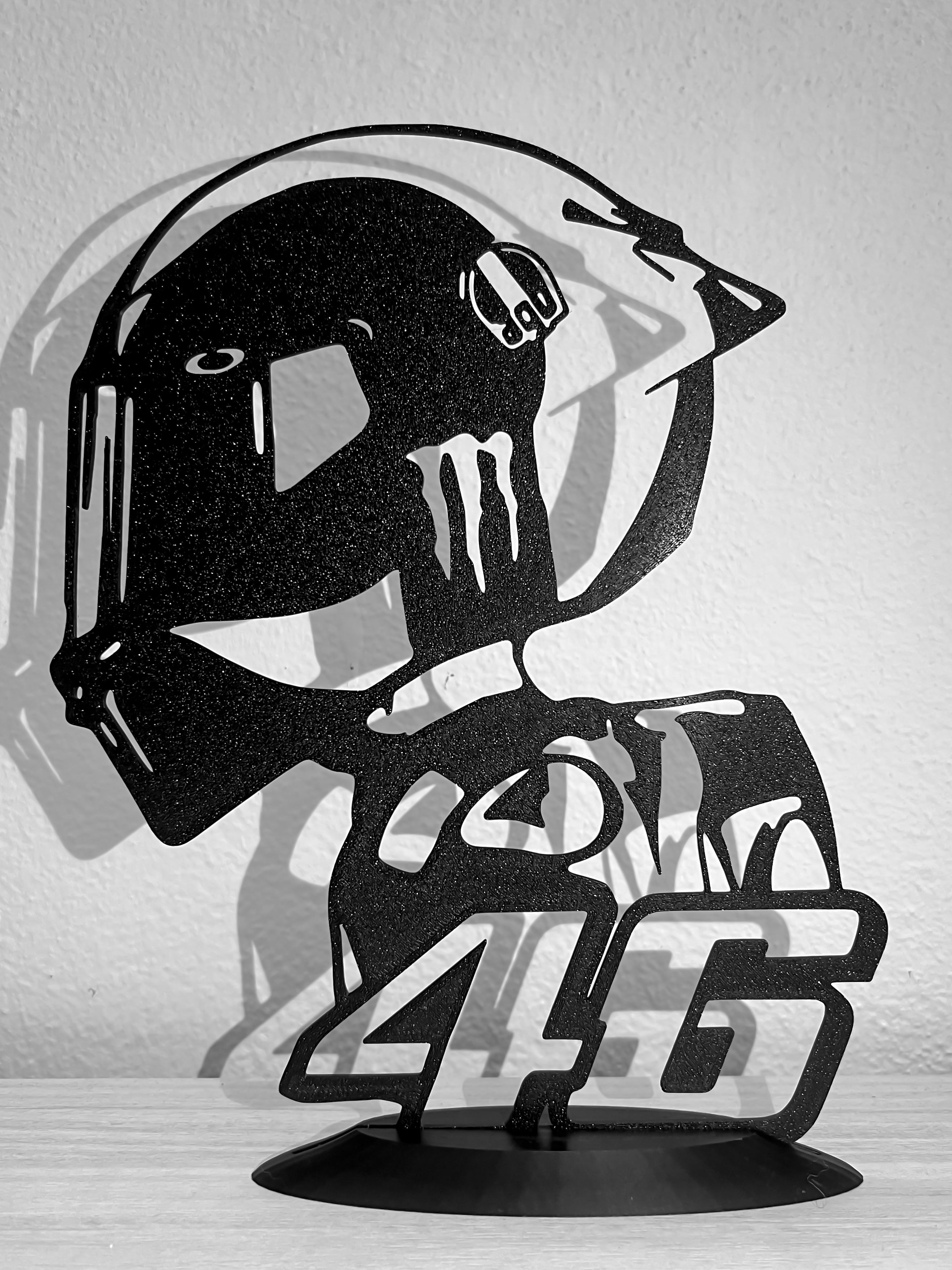 Silhouette da esposizione Valentino Rossi - MOTOGP