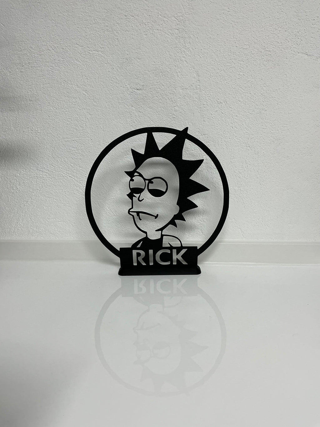 Silhouette da esposizione Rick - Rick&Morty
