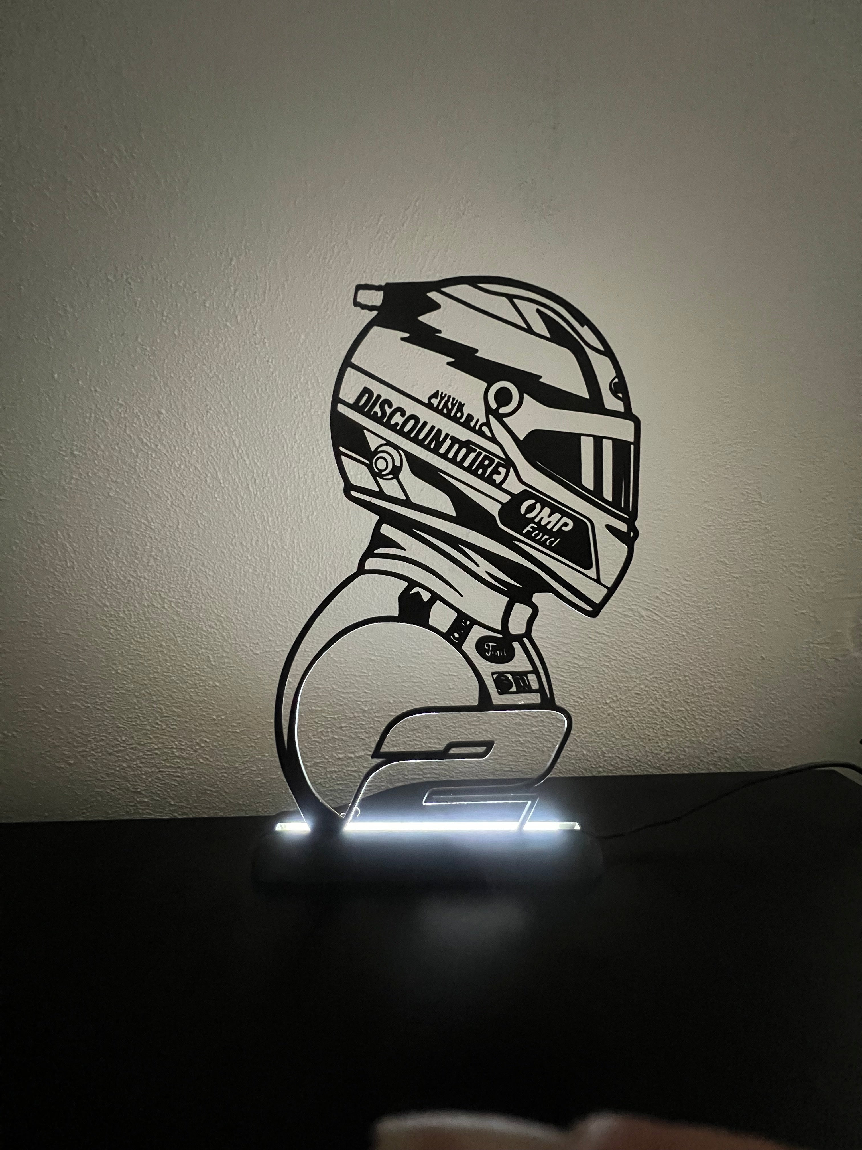 Lampada da esposizione con LED Austin Cindric - NASCAR
