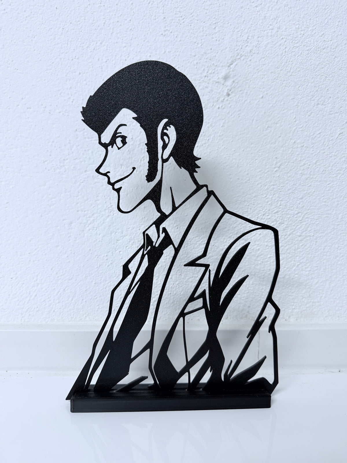 Lampada LED con silhouette 3D di Lupin (Lupin III) – 3DOutline – foto 2