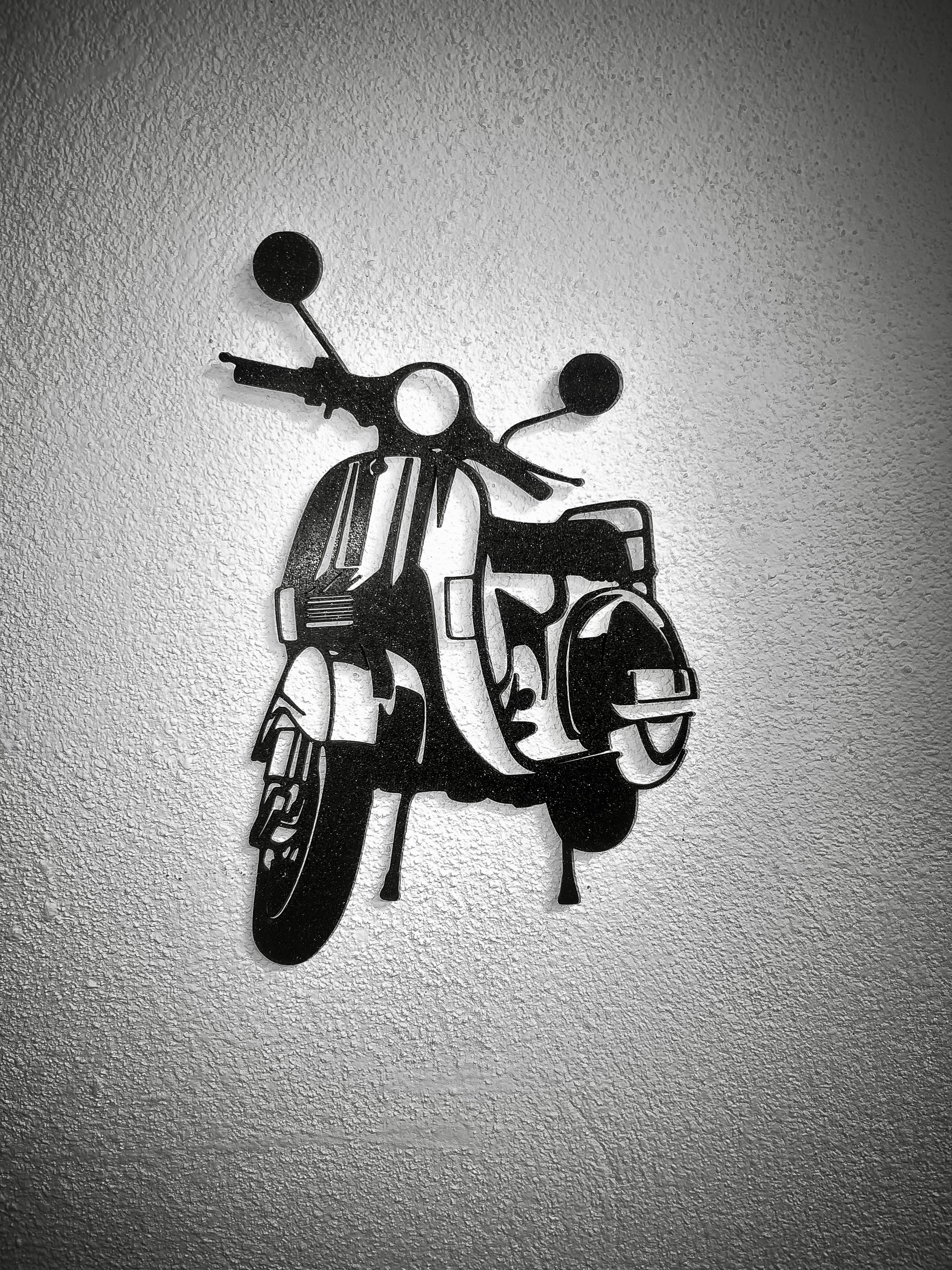 Silhouette Vespa