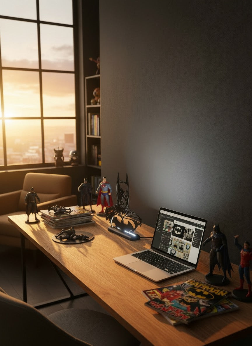 Lampada da esposizione con LED Batman - DC Comics