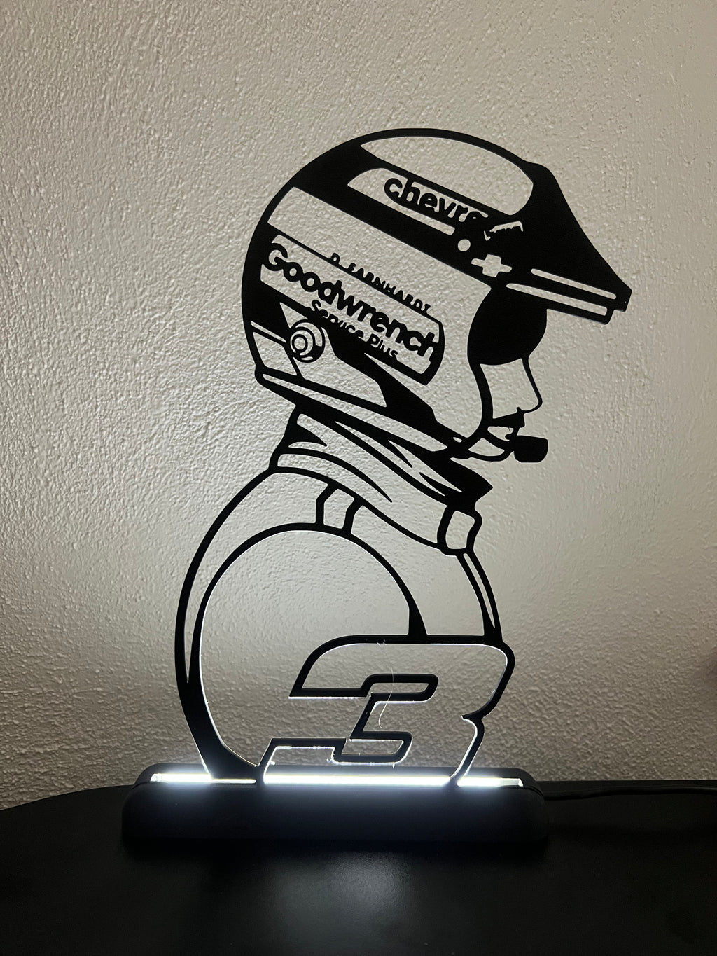 Lampada da esposizione con LED Dale Earnhardt - NASCAR