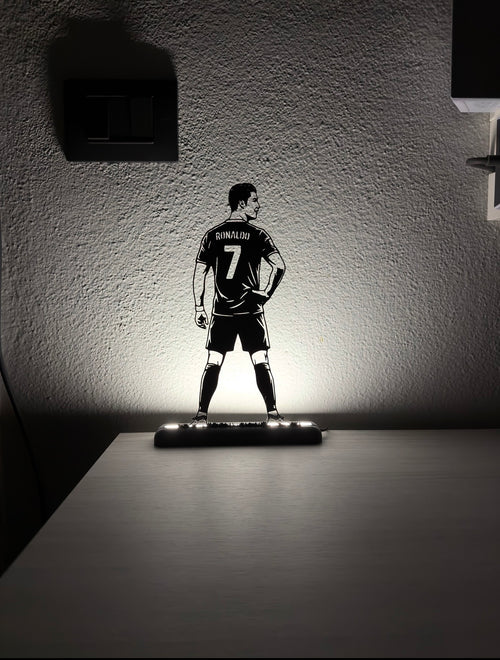 LED-silhouetlamp Cristiano Ronaldo CR7