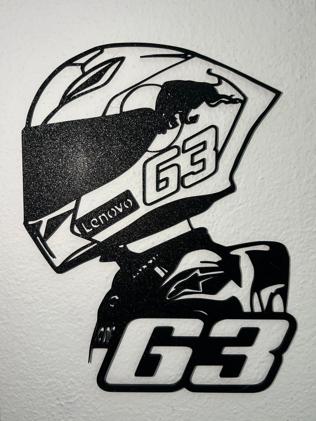 Silhouette Pecco Bagnaia