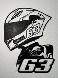 Silhouette Pecco Bagnaia