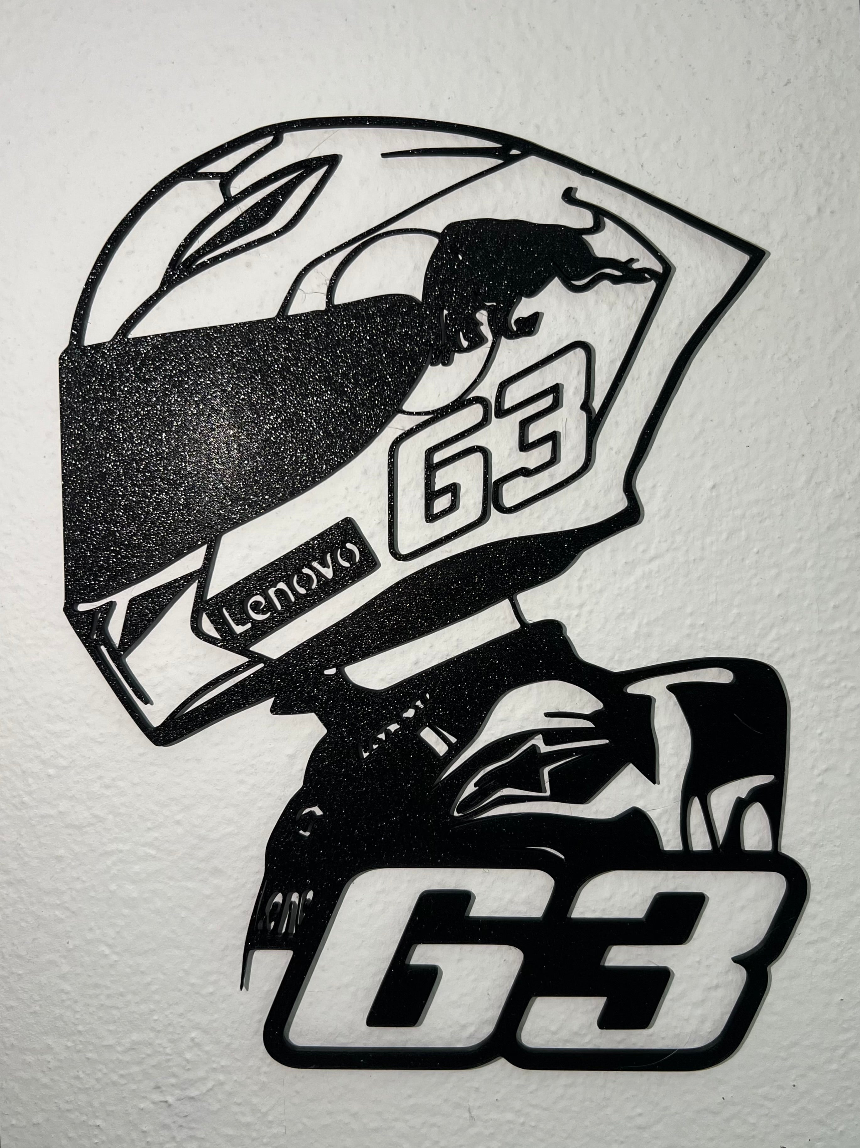 Silhouette Pecco Bagnaia