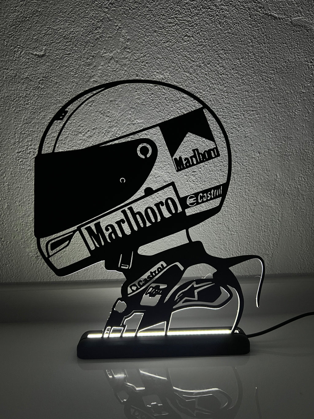 Lampe d'affichage LED Giacomo Agostini - MOTOGP