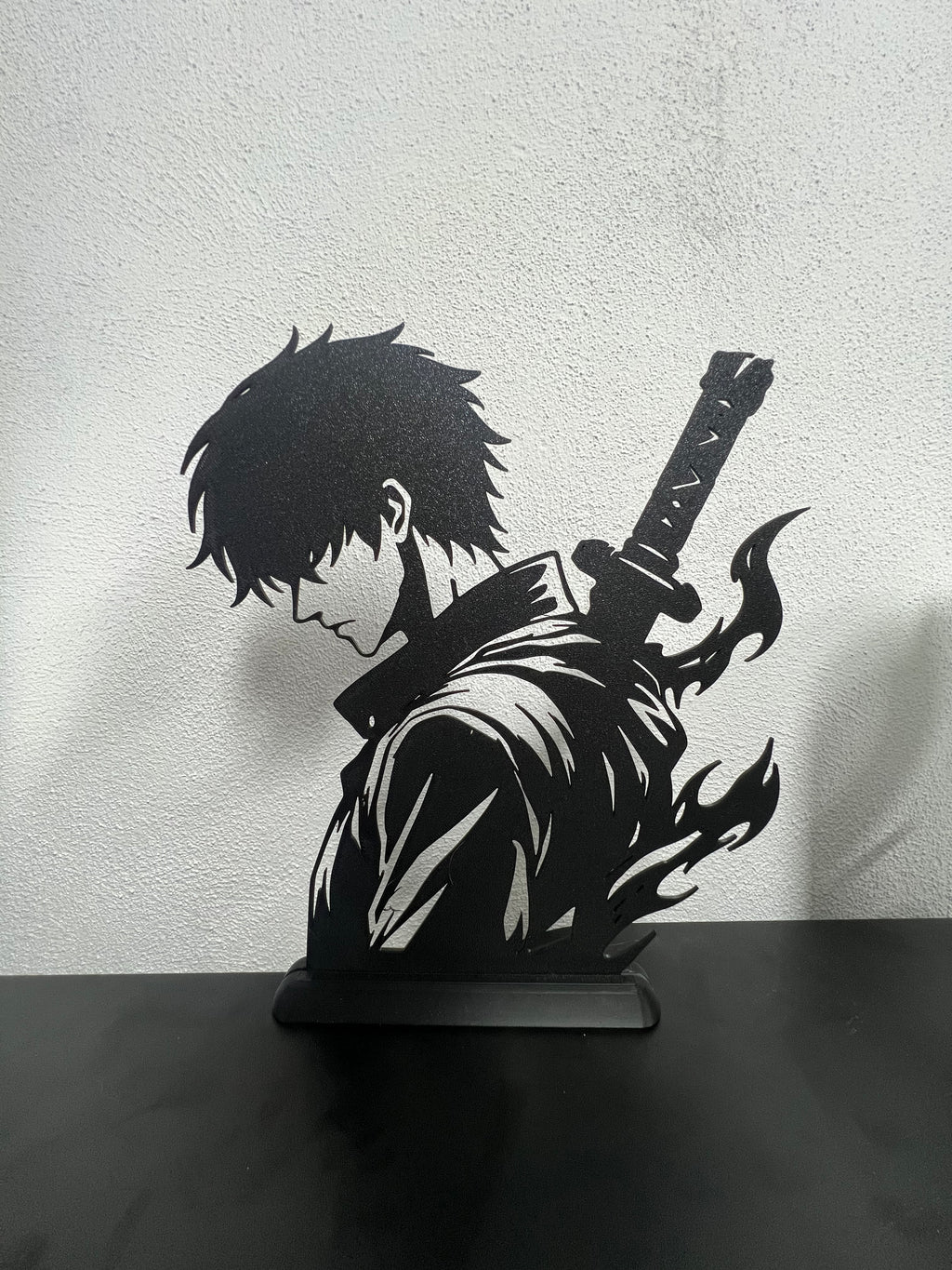 Silhouette da esposizione Solo Leveling