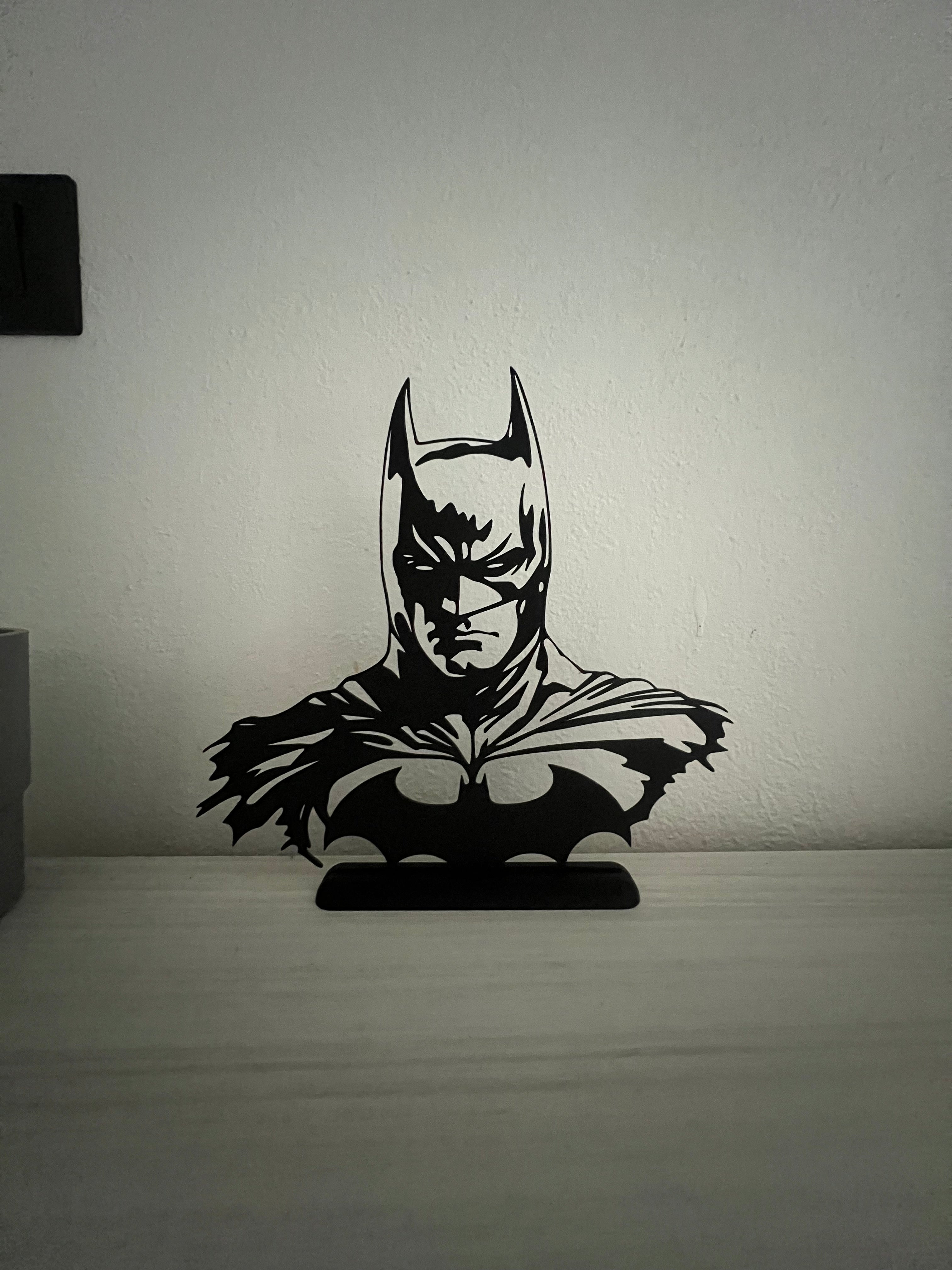 Silhouette da esposizione Batman - DC comics