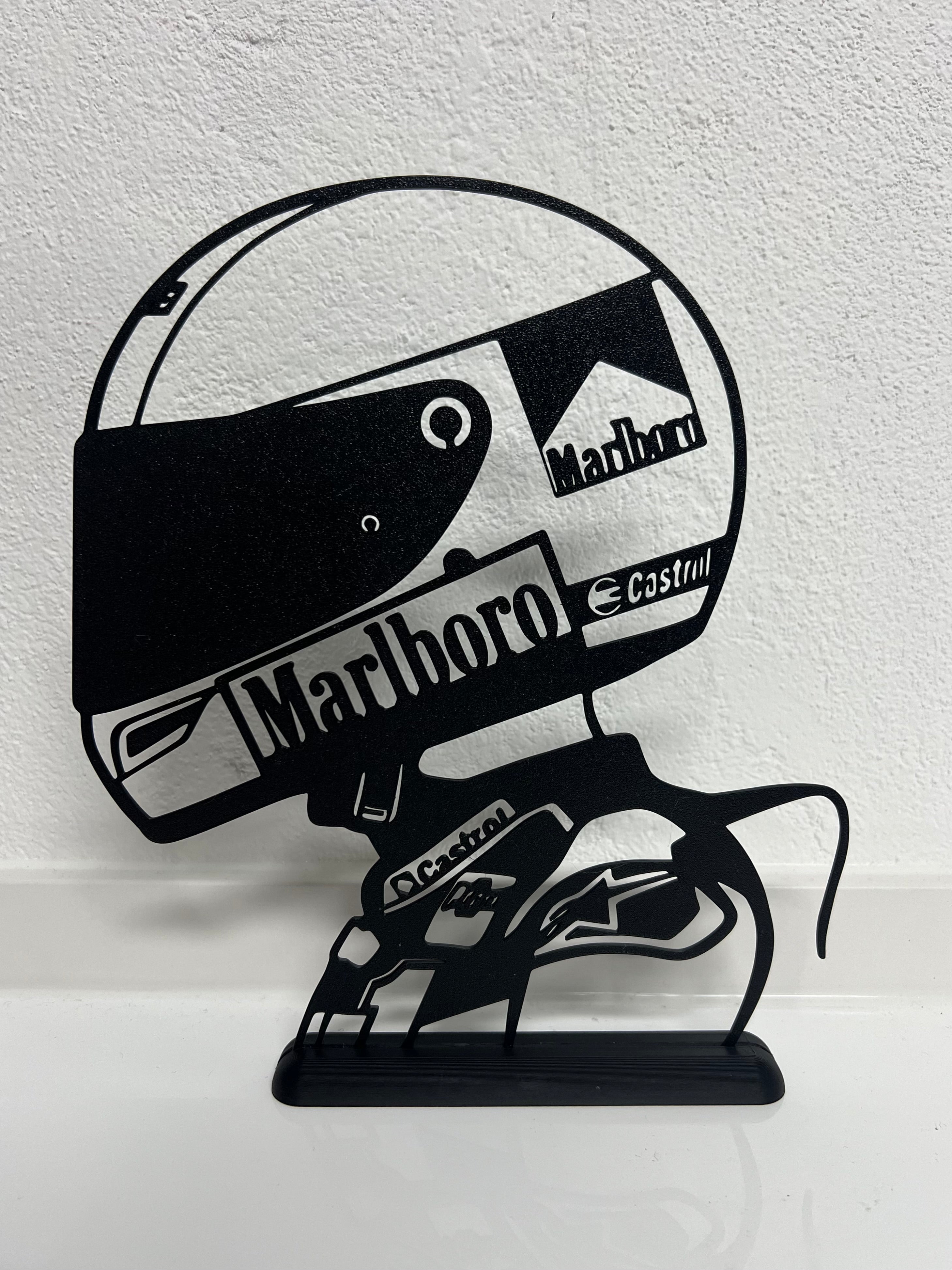 Silhouette da esposizione Giacomo Agostini- MOTOGP