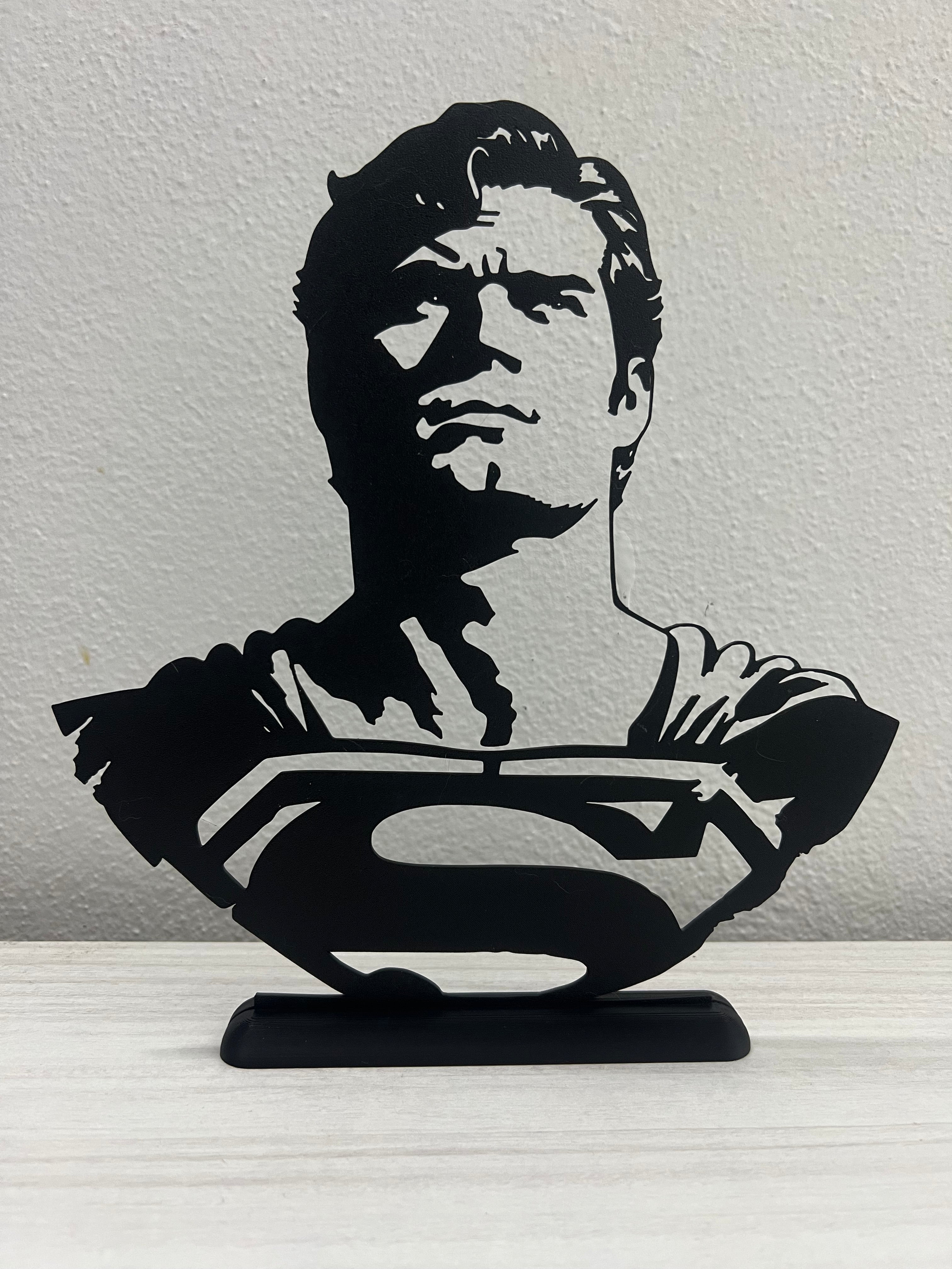 Silhouette da esposizione Superman - DC comics