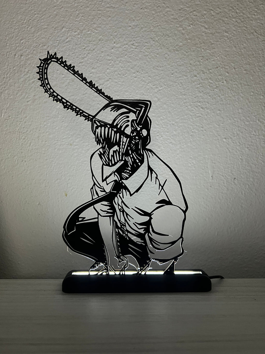 Lampada da esposizione con LED Chainsawman Denji
