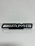 Silhouette da esposizione logo Mercedes AMG