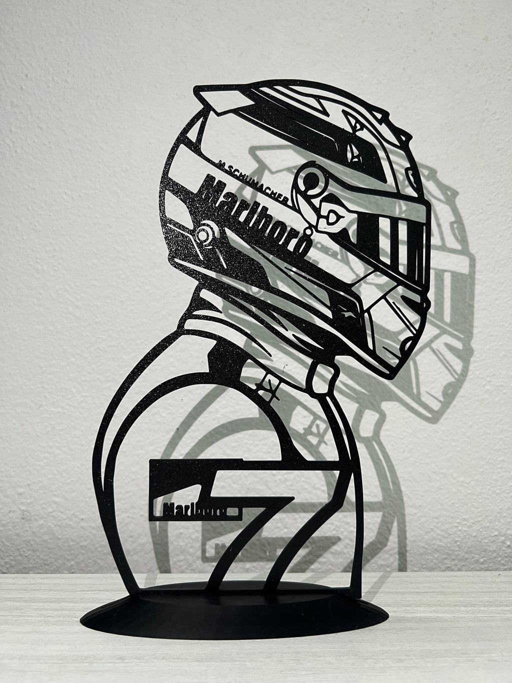 Silhouette de Michael Schumacher - FORMULE 1