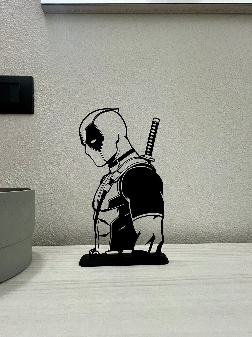 Silhouette da esposizione Deadpool - Marvel