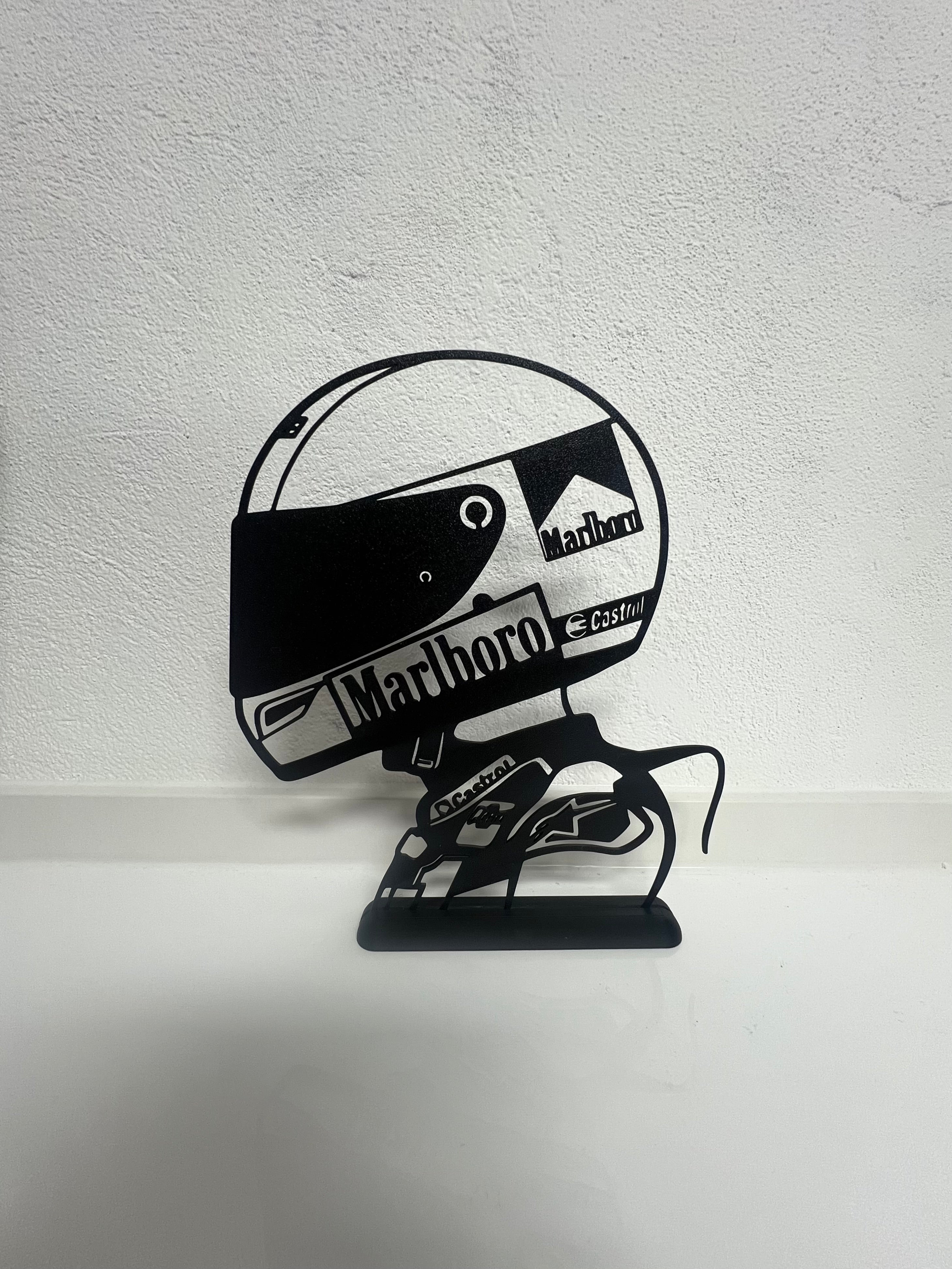 Silhouette da esposizione Giacomo Agostini- MOTOGP