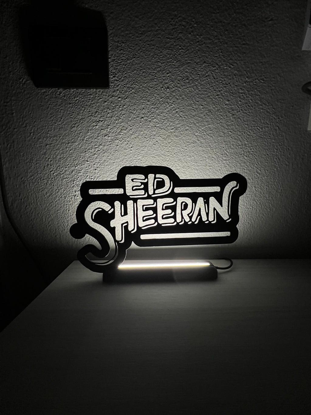 Lampada da esposizione con LED EdSheeran