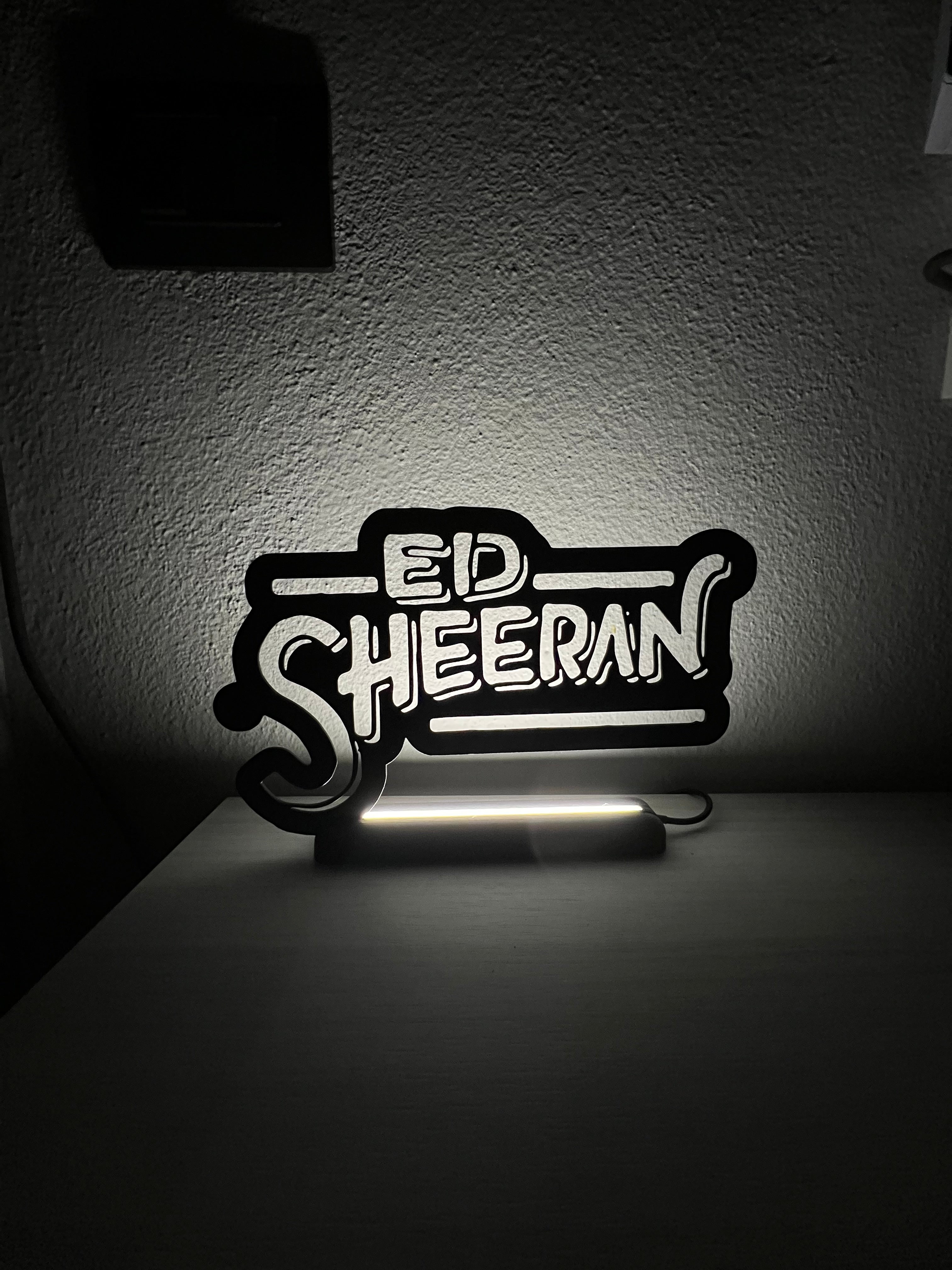 Lampada da esposizione con LED EdSheeran