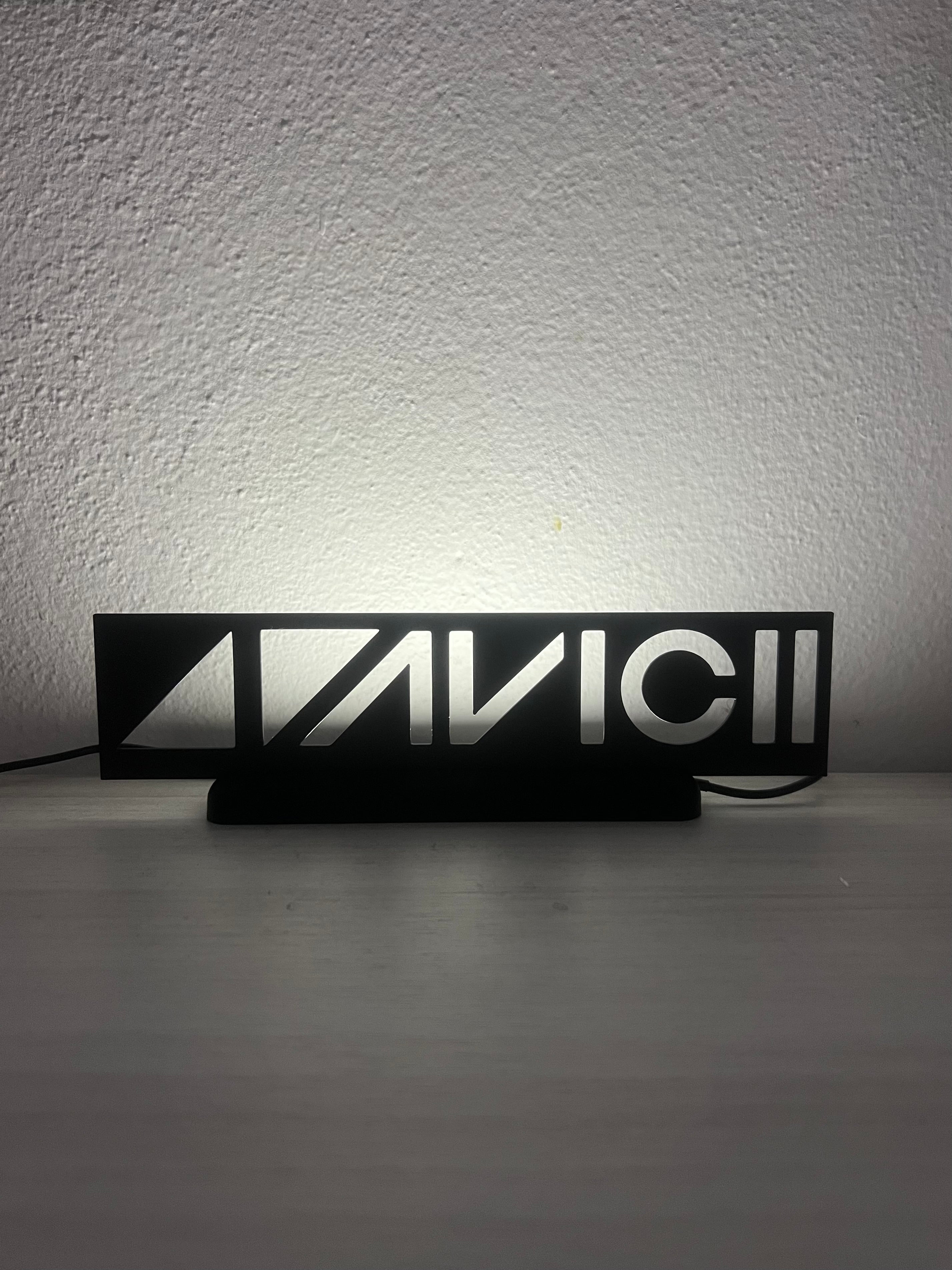 Lampada da esposizione con LED AVICII