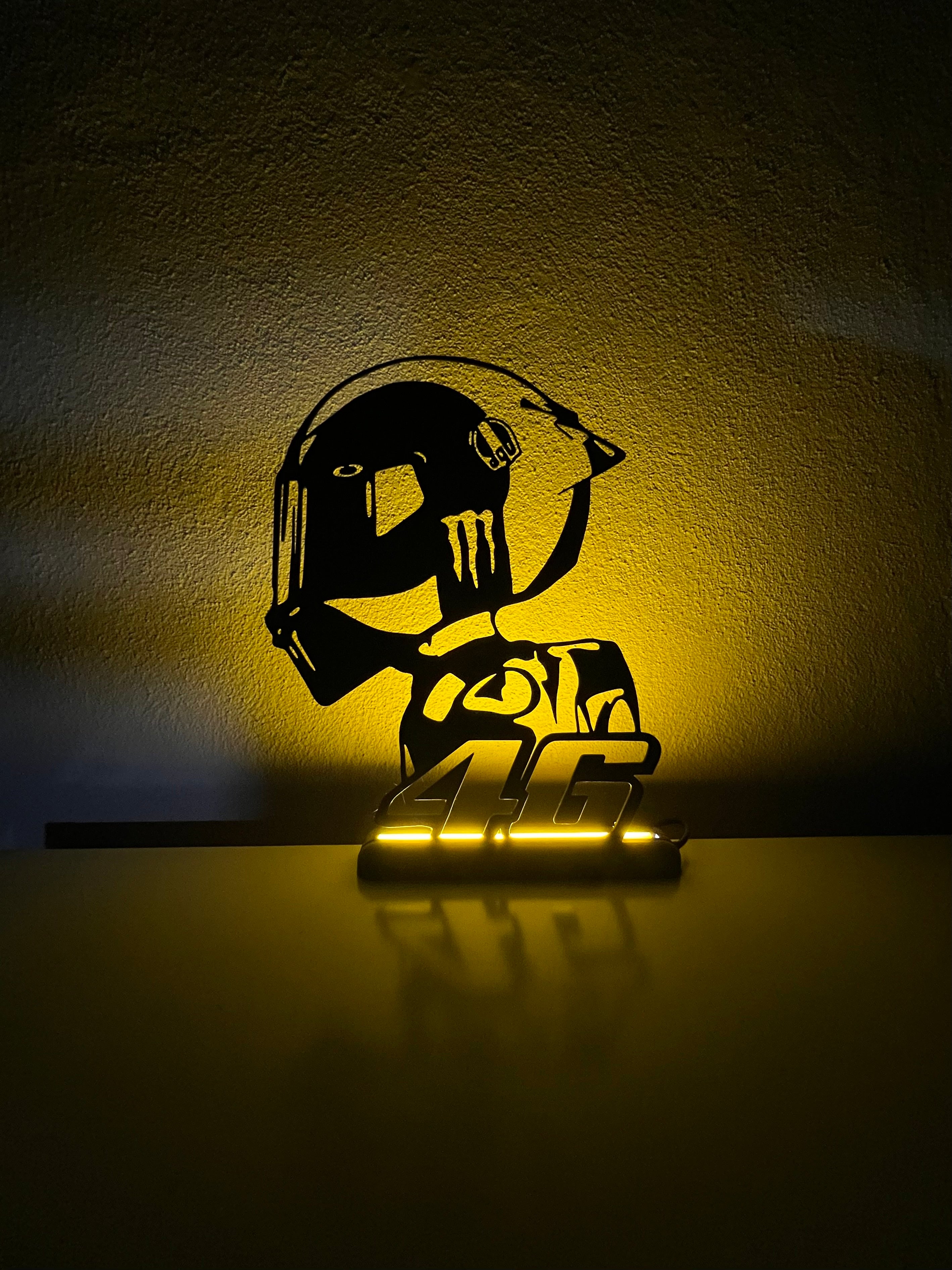 Lampada da esposizione con LED Valentino Rossi - MOTOGP