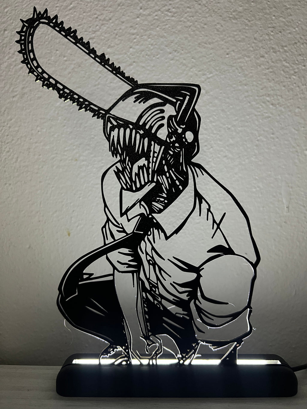 Lampada da esposizione con LED Chainsawman Denji