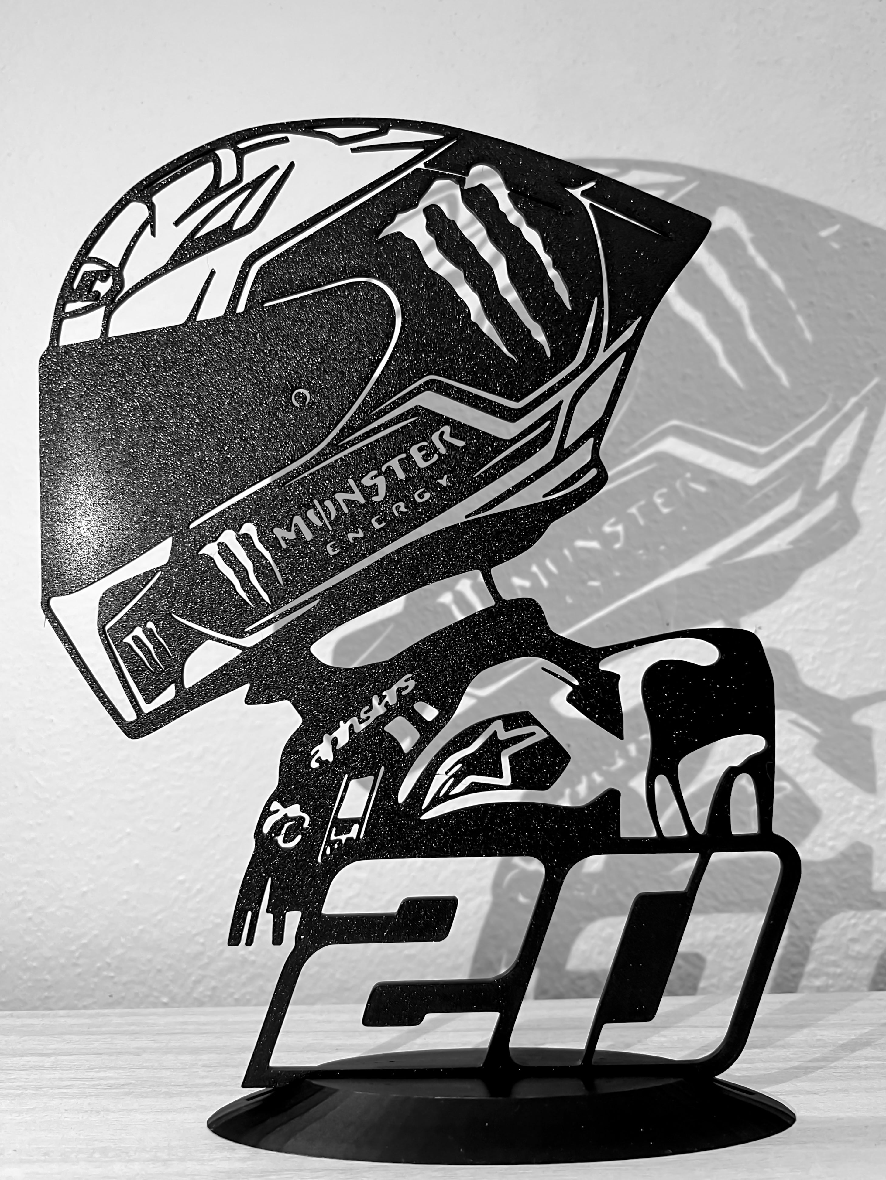 Silhouette da esposizione Fabio Quartararo - MOTOGP
