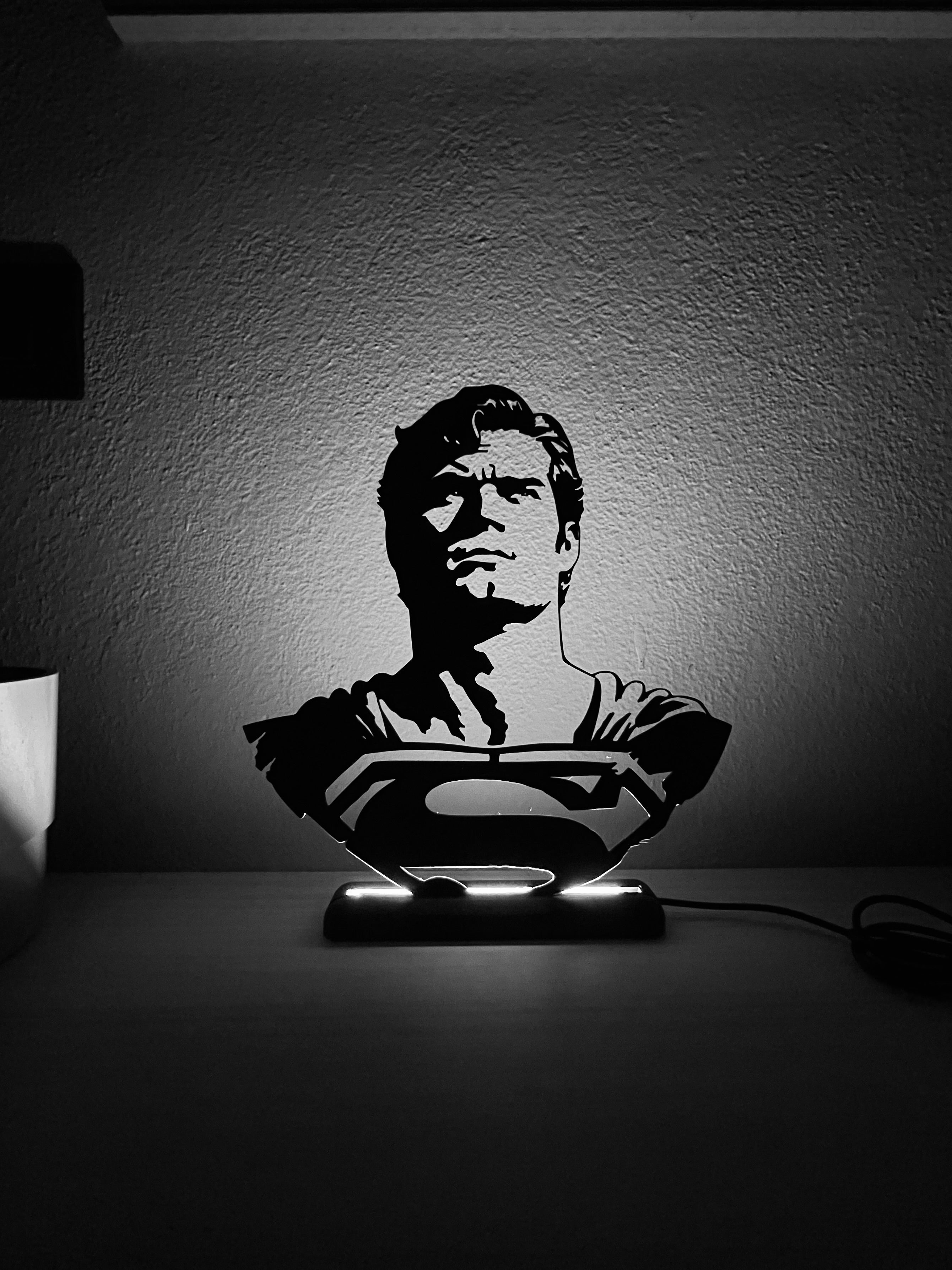 Lampada da esposizione con LED Superman - DC Comics