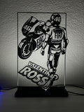 Lampada da esposizione con LED Valentino Rossi - MOTOGP