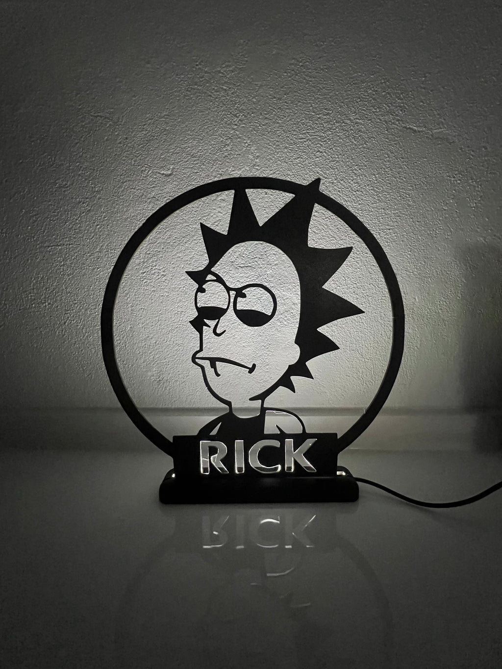Lampe LED Rick et Morty
