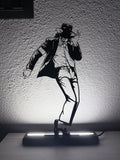Lampada da esposizione con LED Michael Jackson