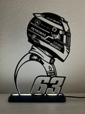 Lampe d'affichage LED George Russell - FORMULE 1