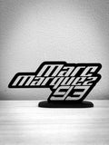 Silhouette da esposizione Marc Marquez - MOTOGP