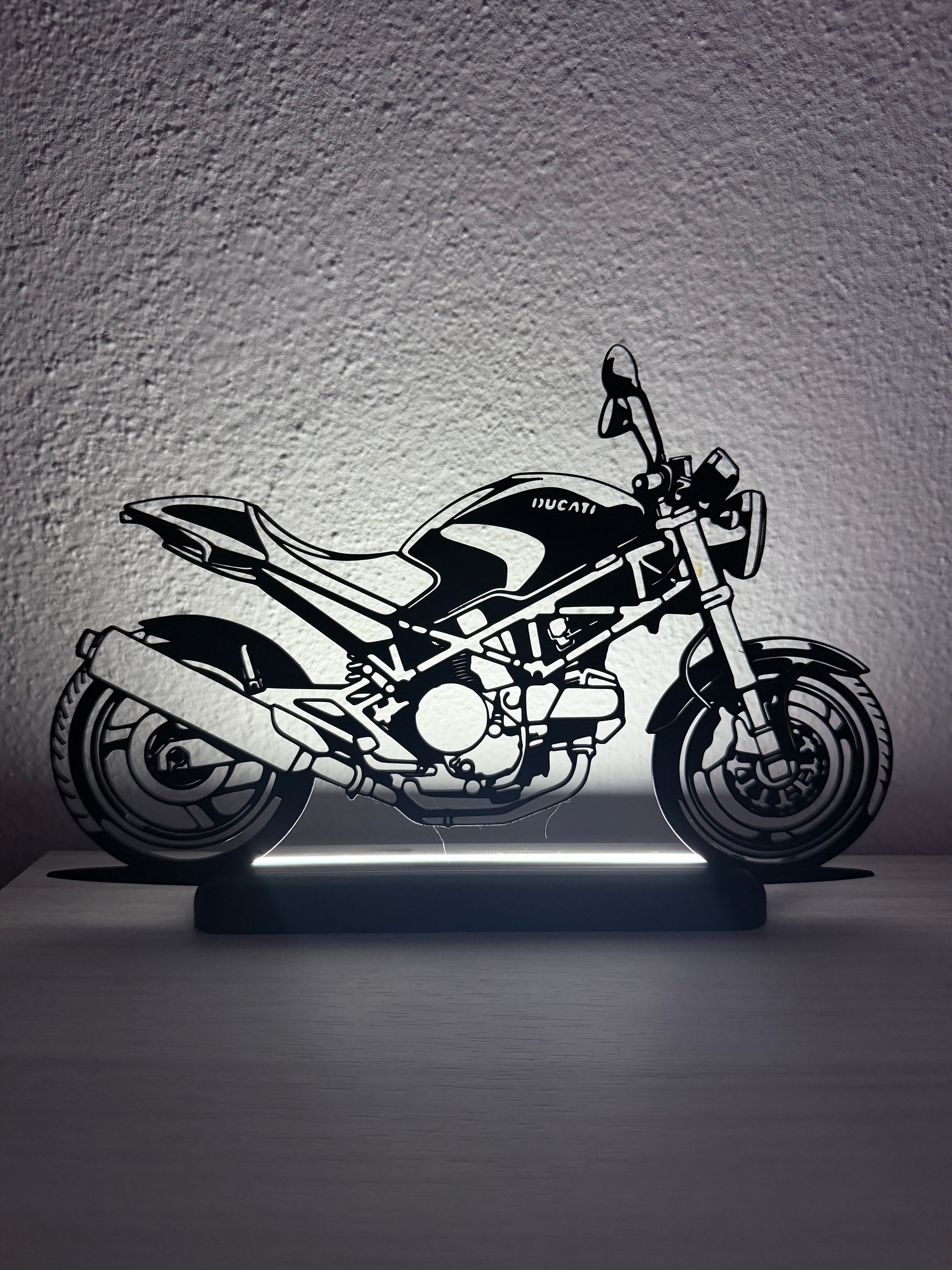 Lampada da esposizione con LED Ducati Monster 800 2003 - 2005