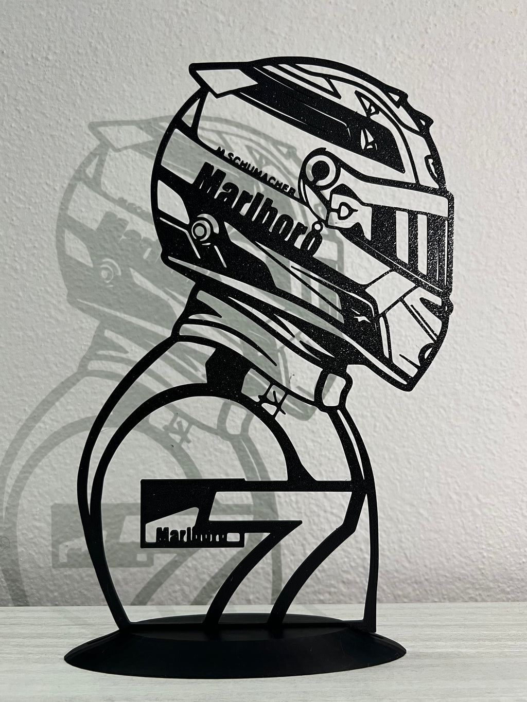 Silhouette de Michael Schumacher - FORMULE 1