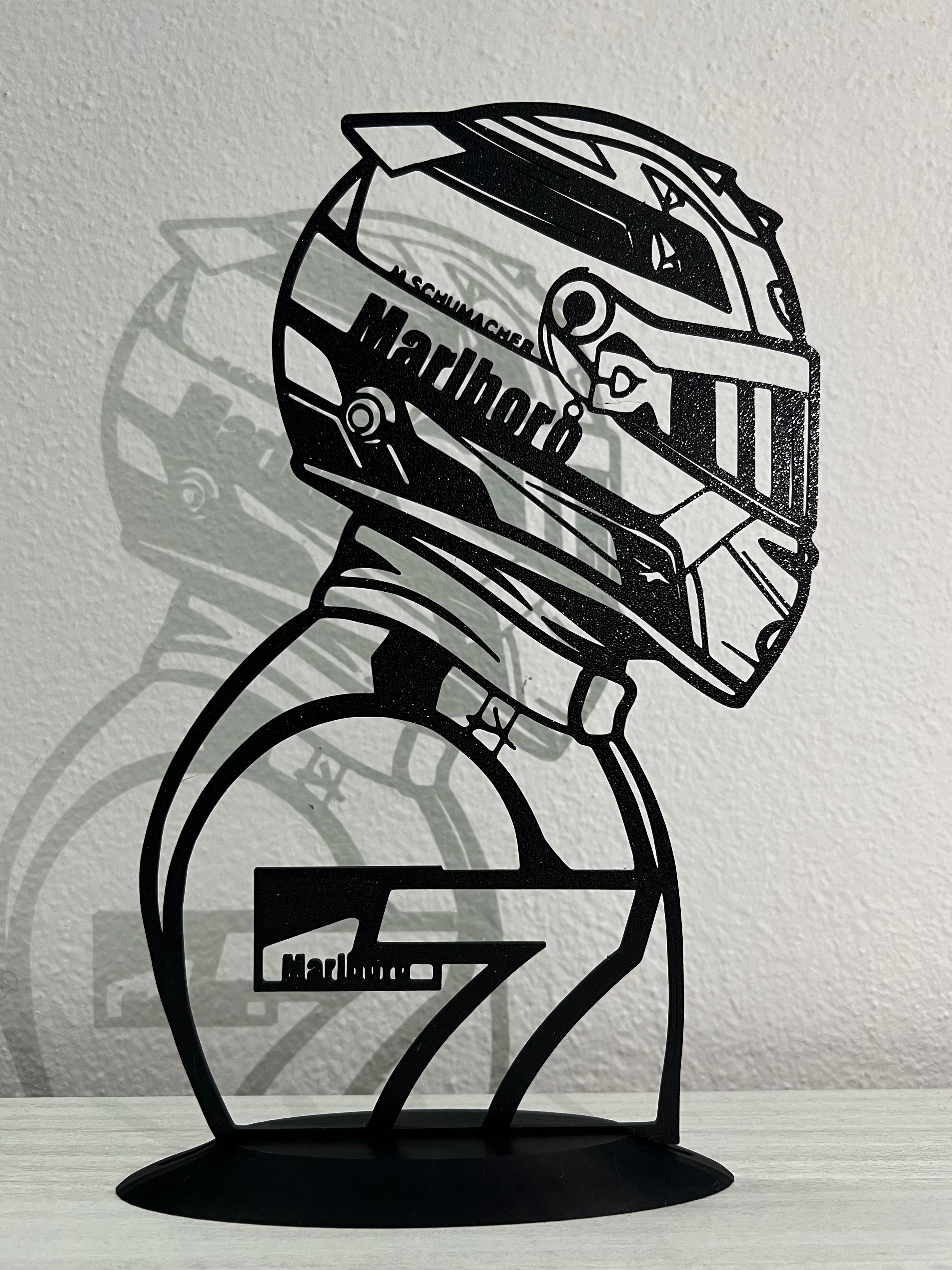 Silhouette da esposizione Michael Schumacher - FORMULA 1