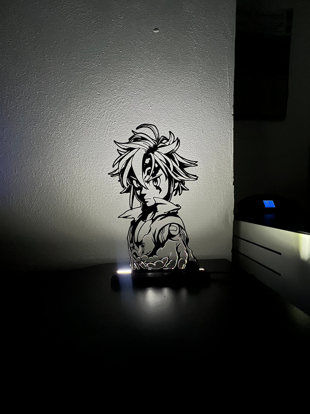 Lampada da esposizione con LED Meliodas - Seven Deadly Sins