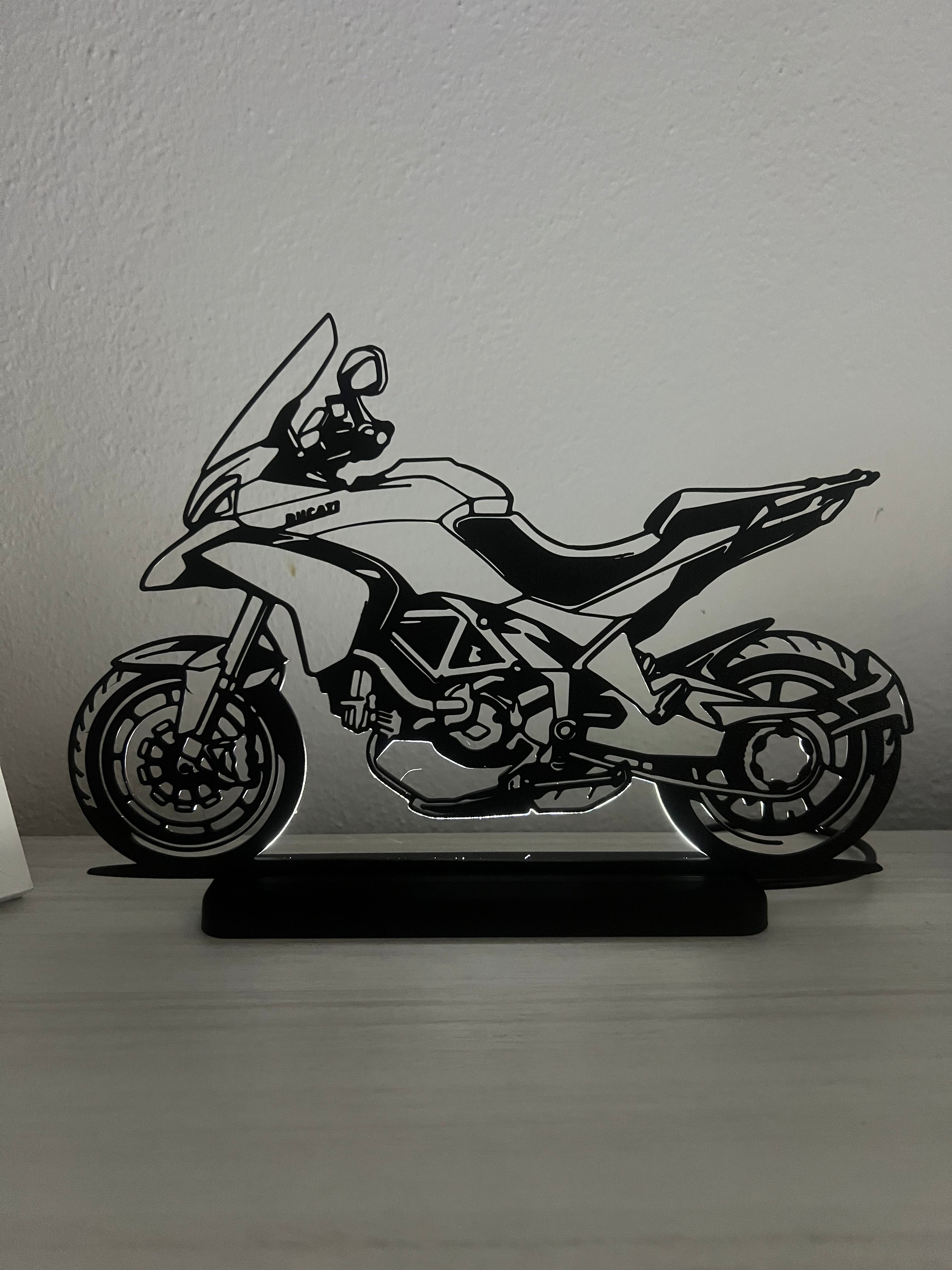 Lampada da esposizione con LED Ducati Multistrada 1200 2010 - 2012